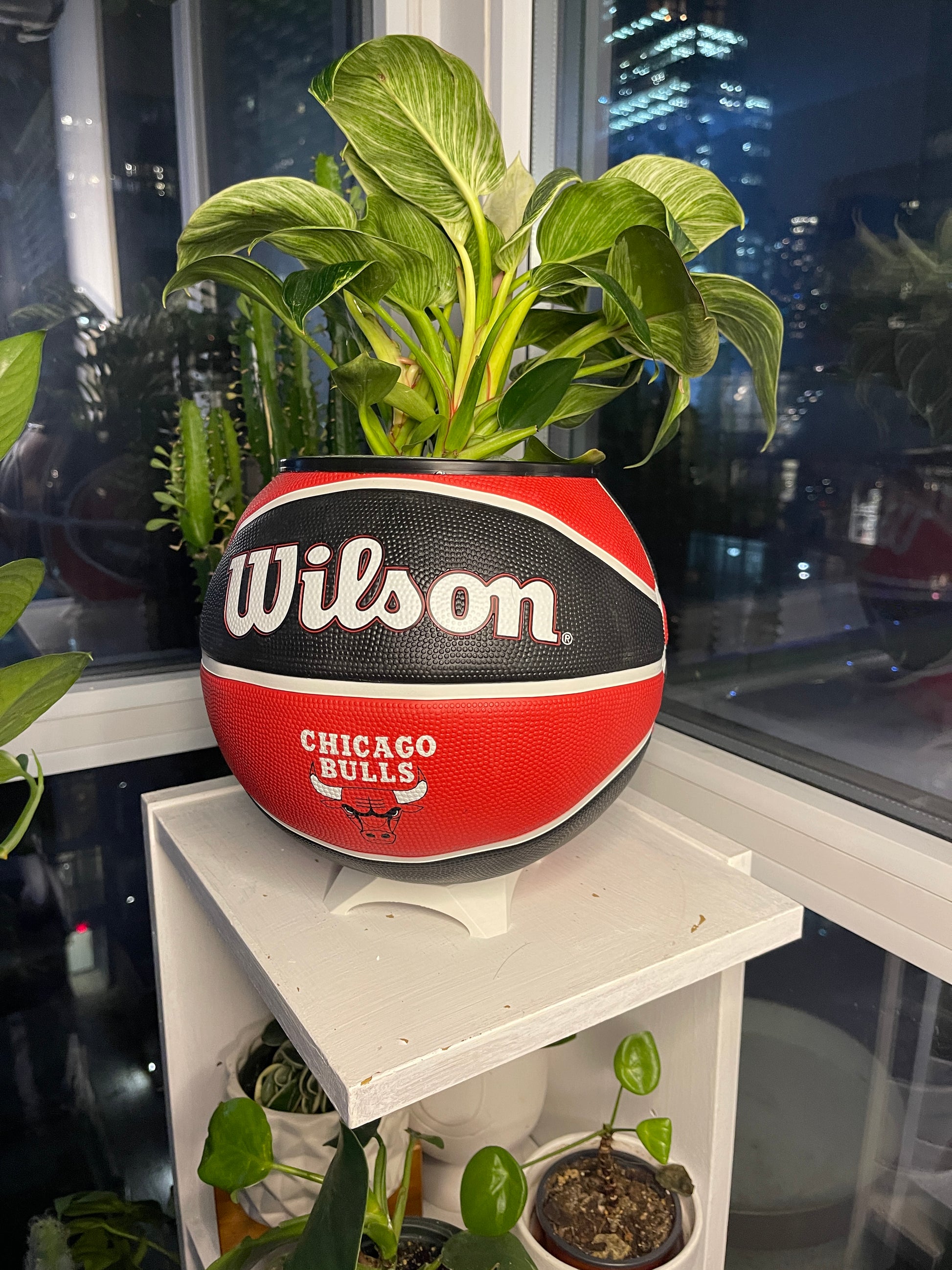 Large Basketball Planter (Chicago Bulls)