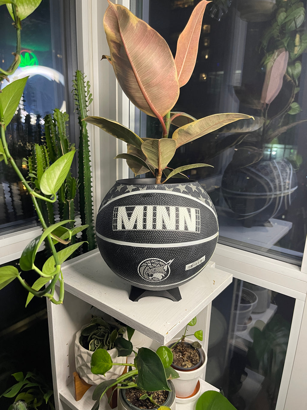 Large Basketball Planter (Minnesota Lynx WNBA)