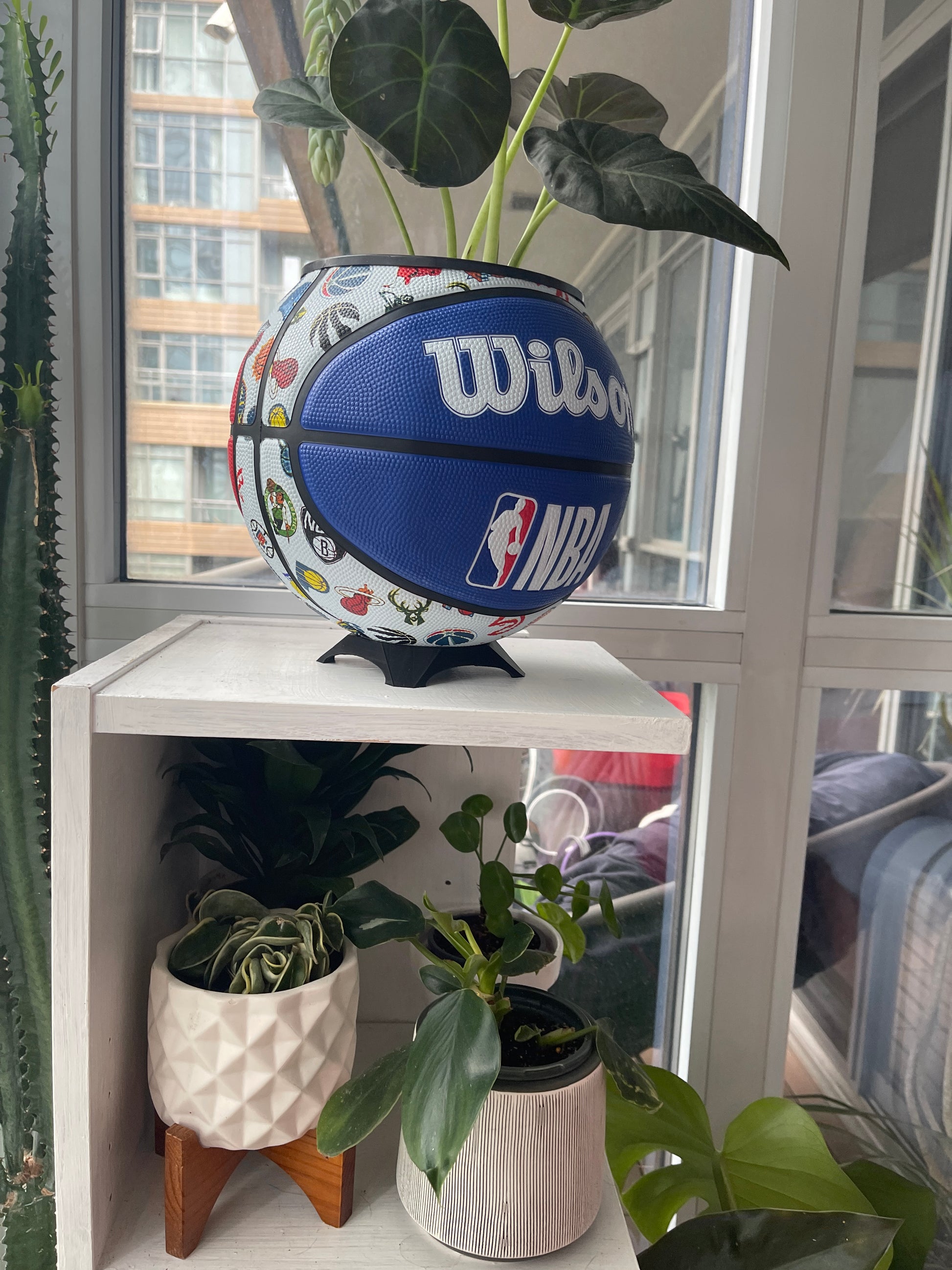 Large Basketball Planter (NBA All Teams)