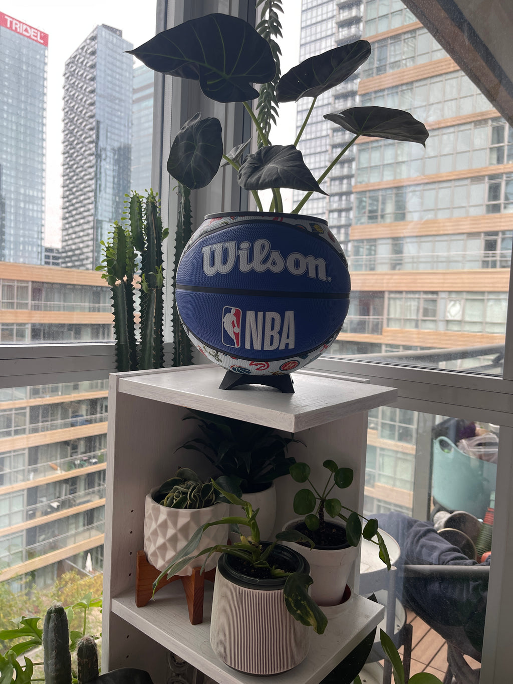 Large Basketball Planter (NBA All Teams)