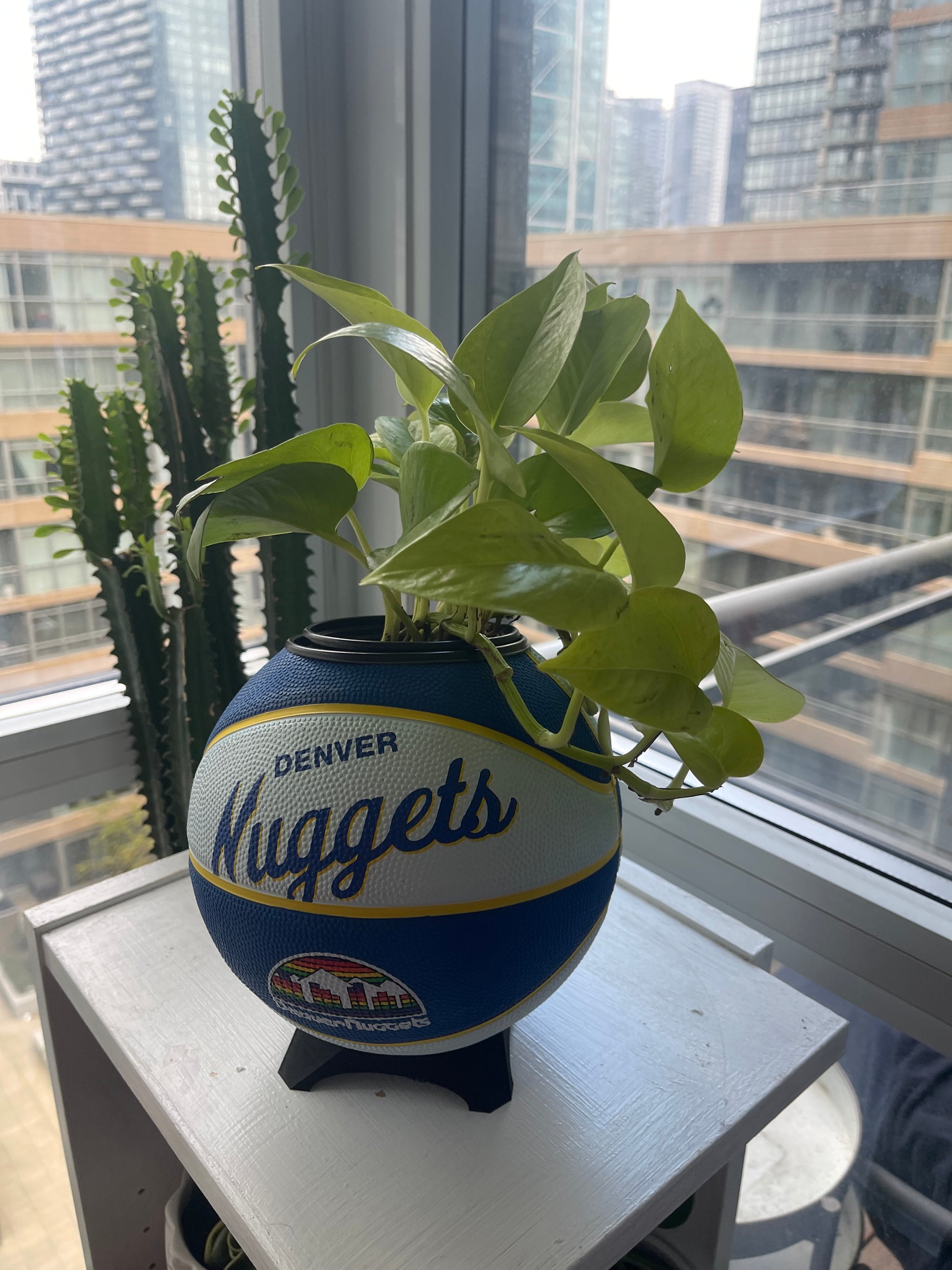 Mini Basketball Planter (Denver Nuggets)