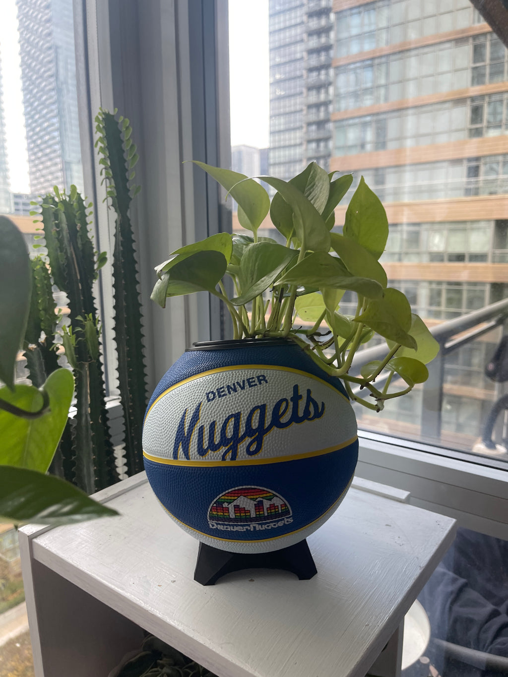 Mini Basketball Planter (Denver Nuggets)