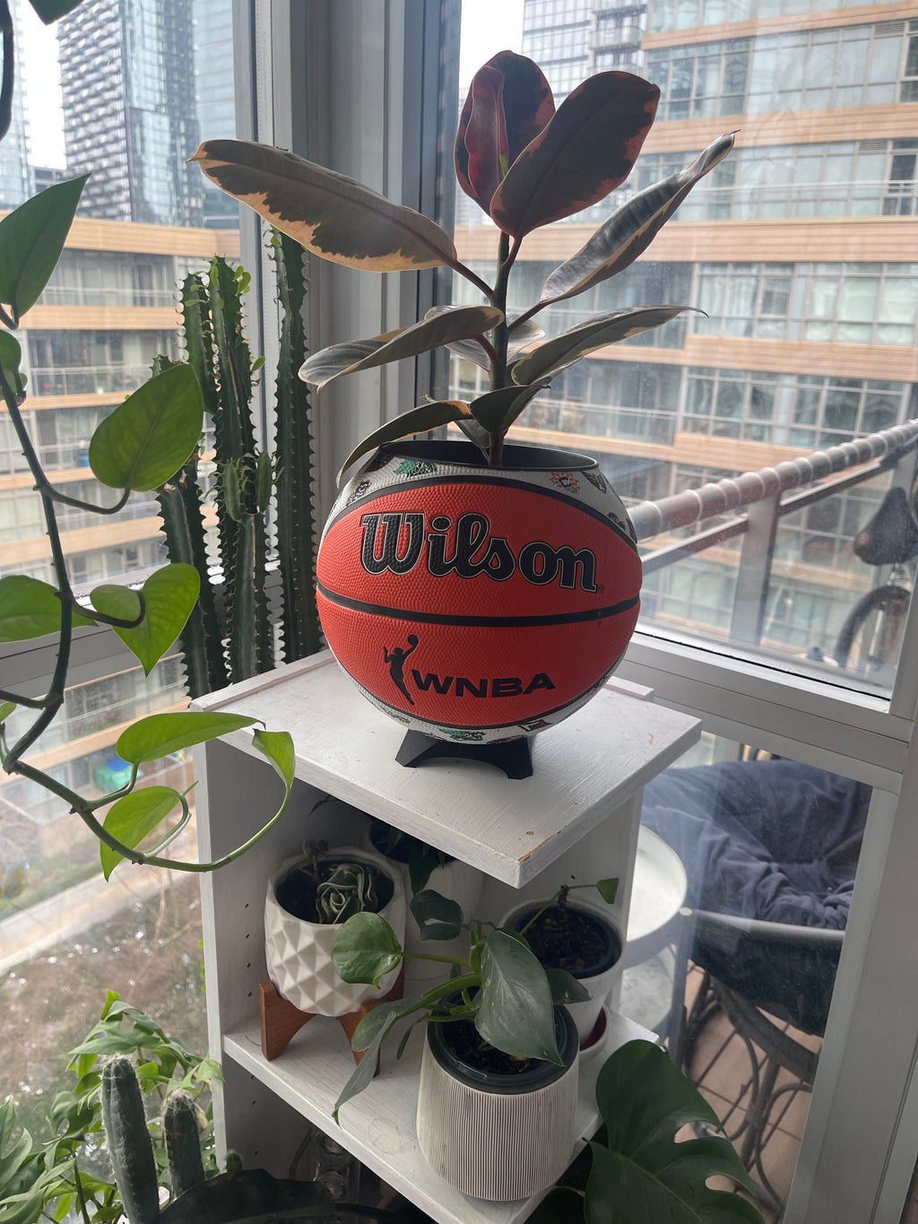 Large Basketball Planter (WNBA All Teams)
