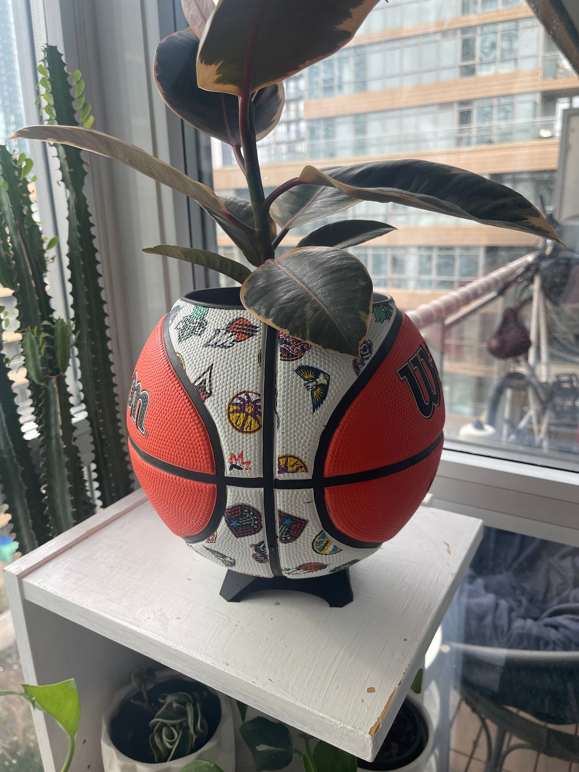 Large Basketball Planter (WNBA All Teams)
