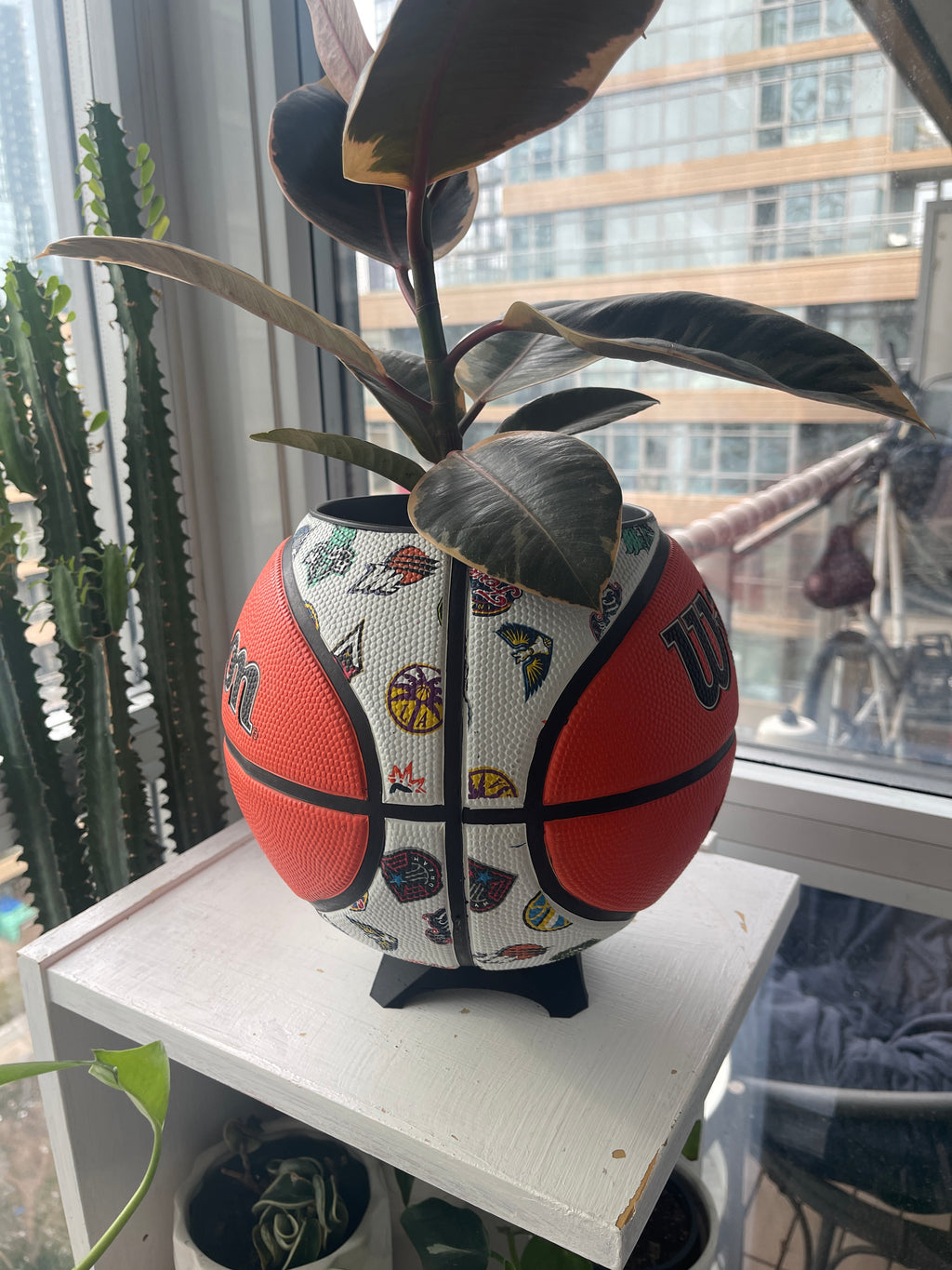Large Basketball Planter (WNBA All Teams)