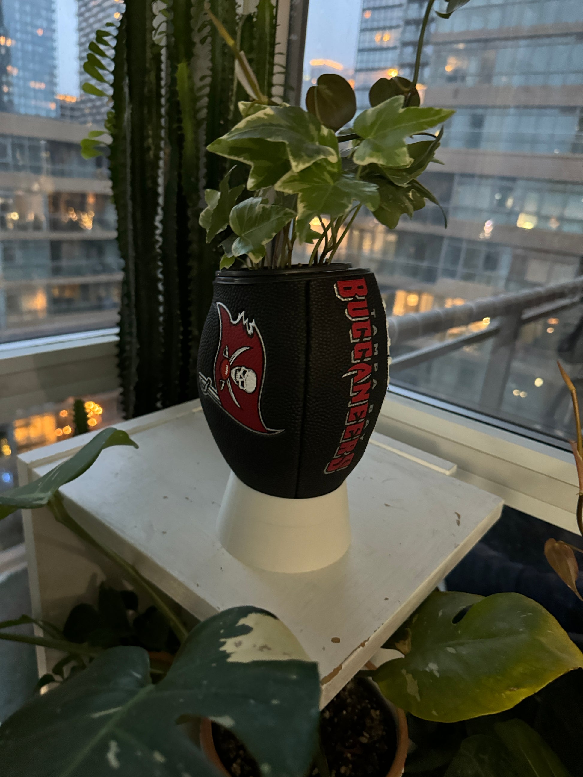 Mini Football Planter (Tampa Bay Buccaneers)