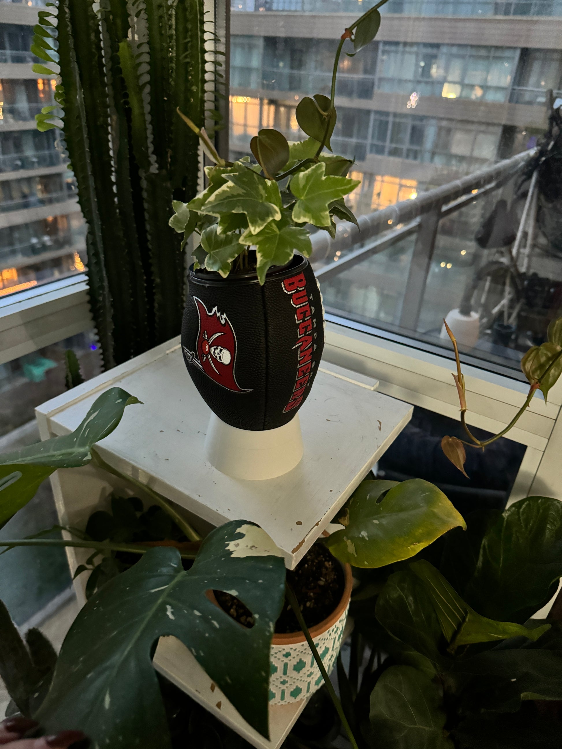 Mini Football Planter (Tampa Bay Buccaneers)