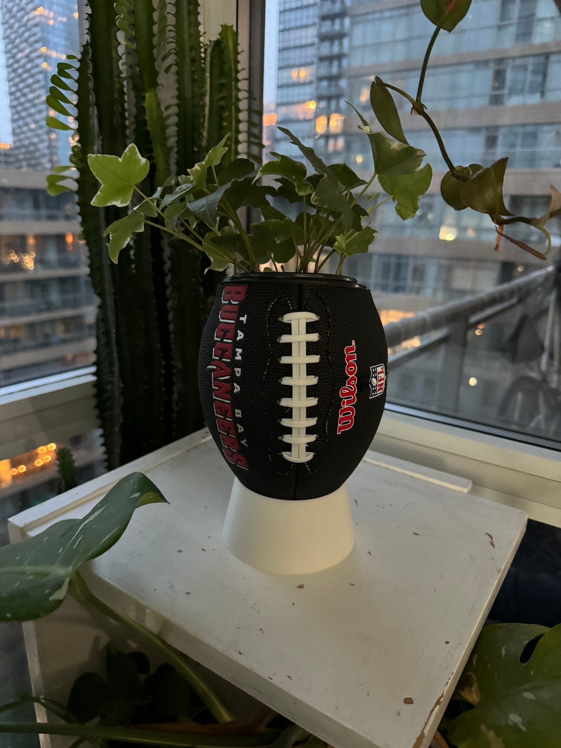 Mini Football Planter (Tampa Bay Buccaneers)