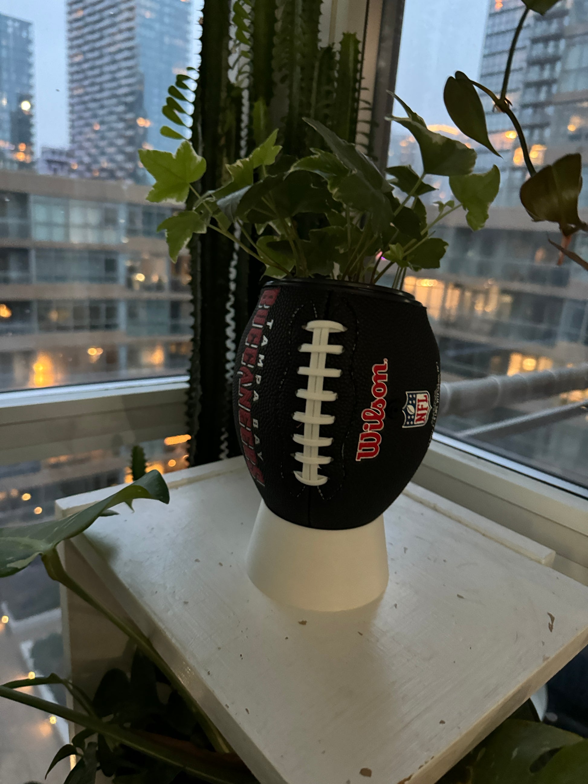 Mini Football Planter (Tampa Bay Buccaneers)