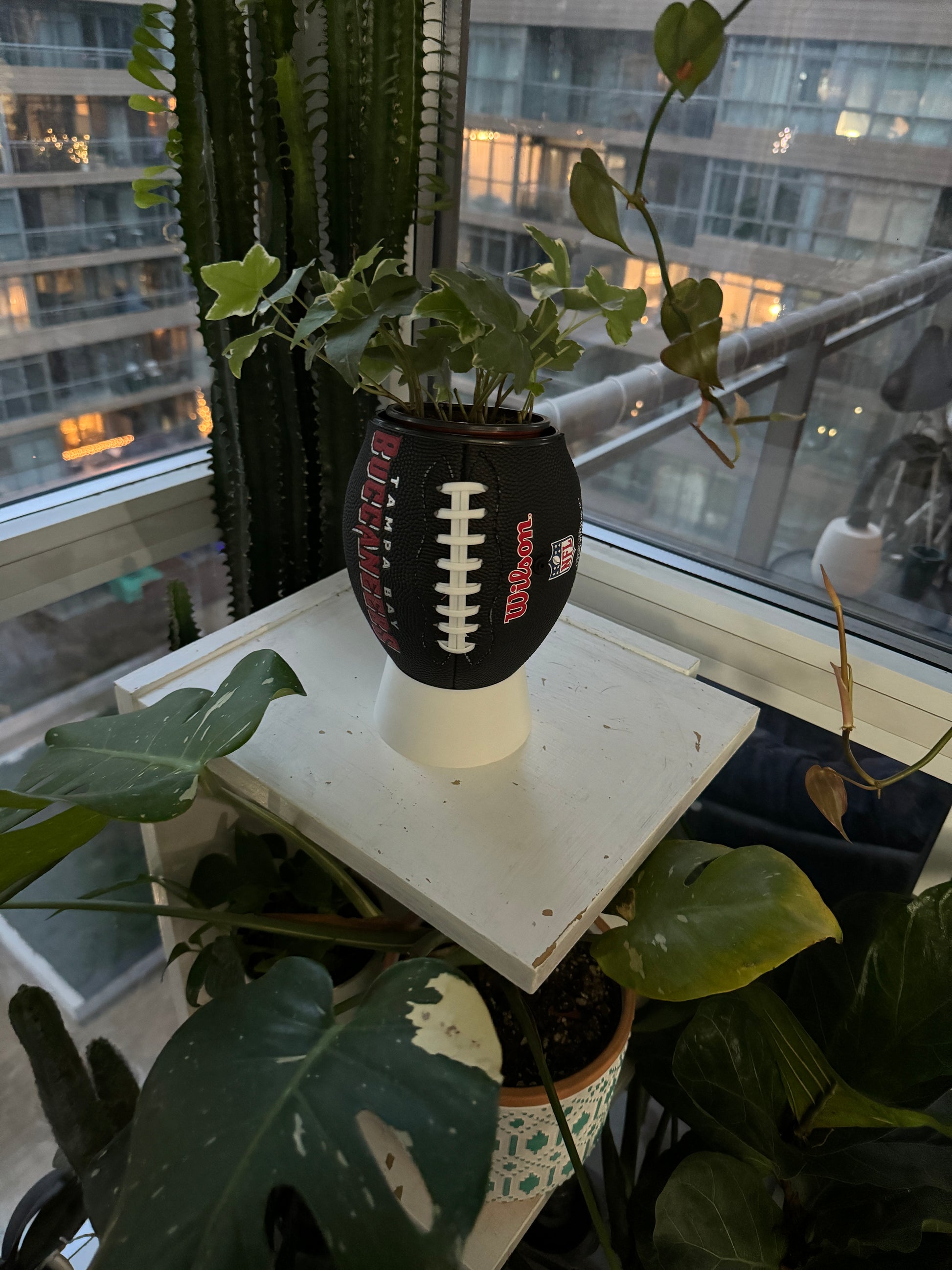 Mini Football Planter (Tampa Bay Buccaneers)