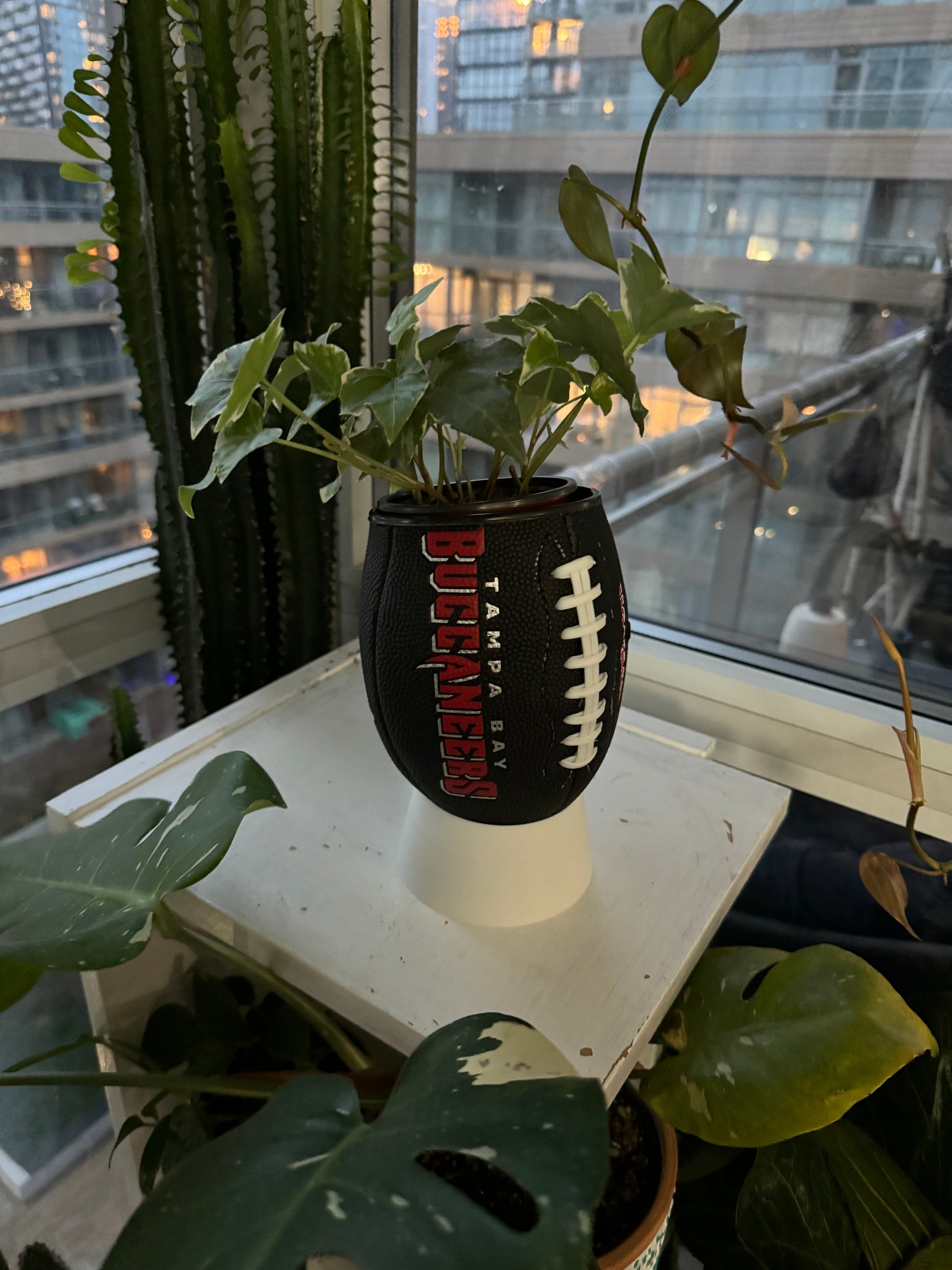 Mini Football Planter (Tampa Bay Buccaneers)