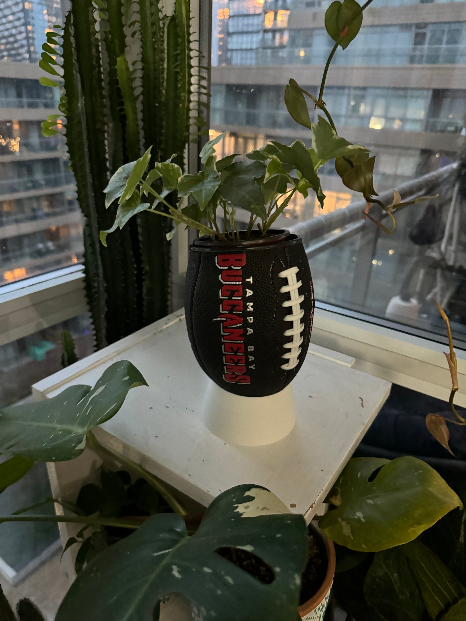 Mini Football Planter (Tampa Bay Buccaneers)