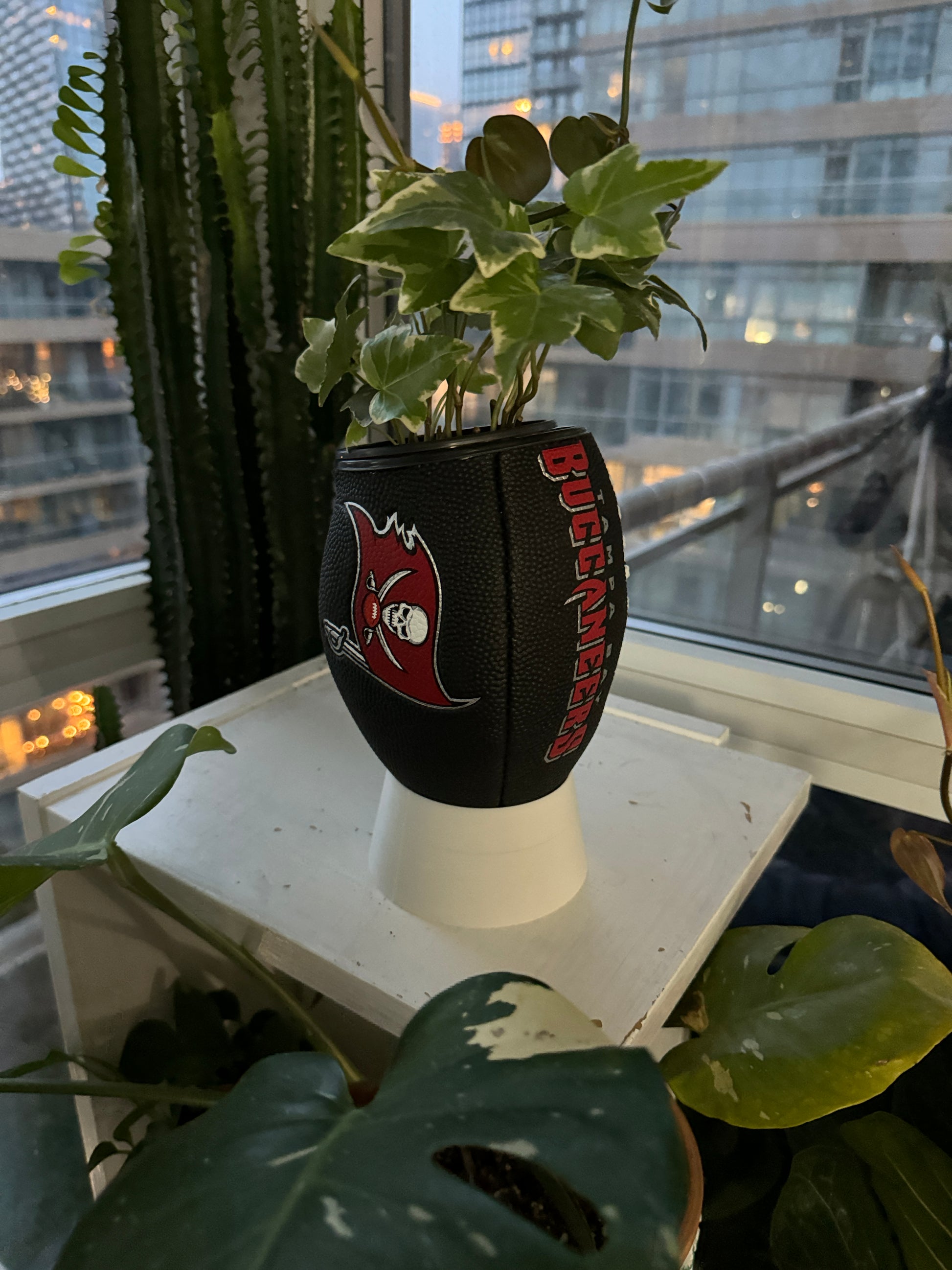Mini Football Planter (Tampa Bay Buccaneers)
