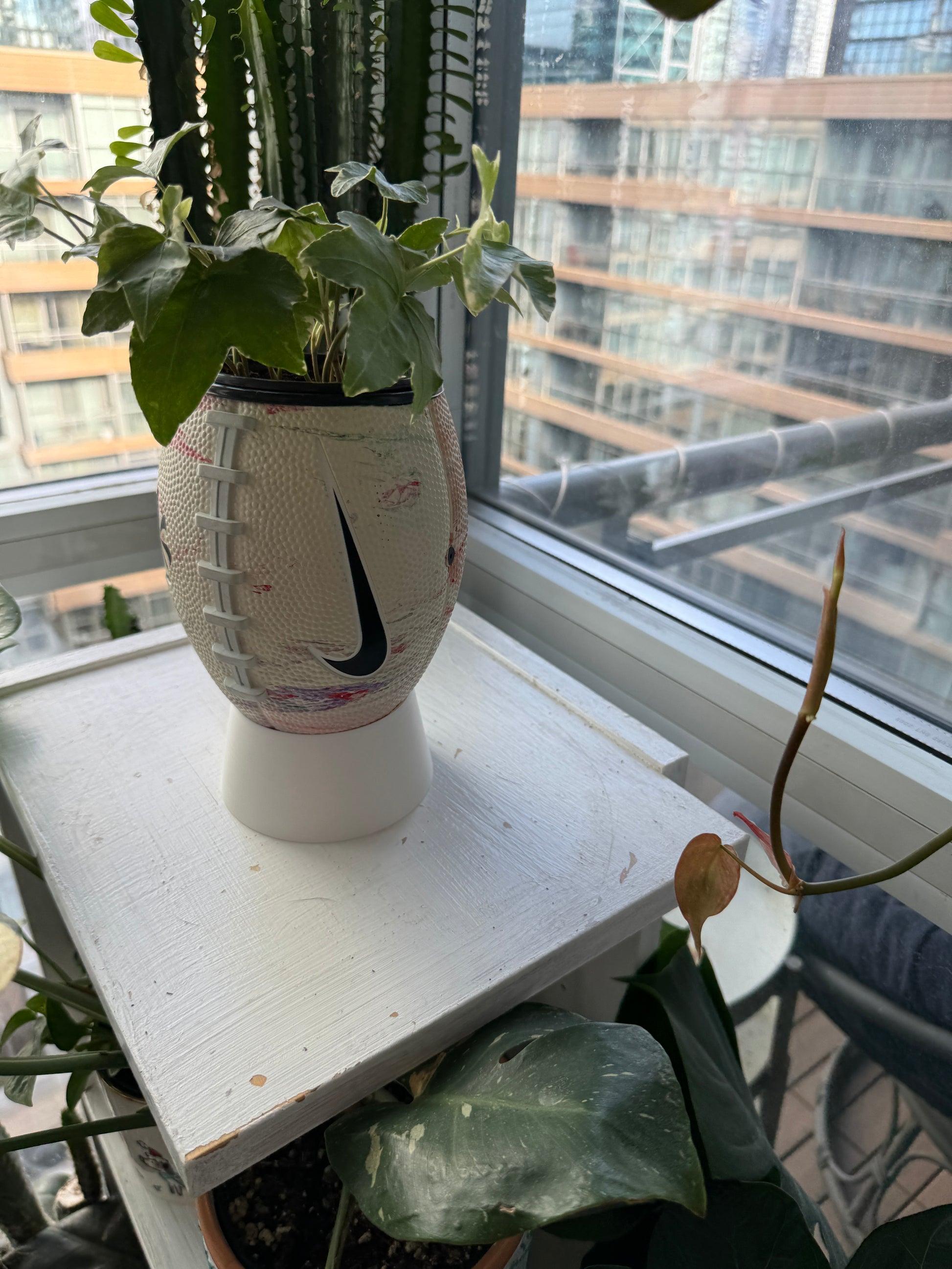 Nike Mini Football Planter (Pastel Graffiti)
