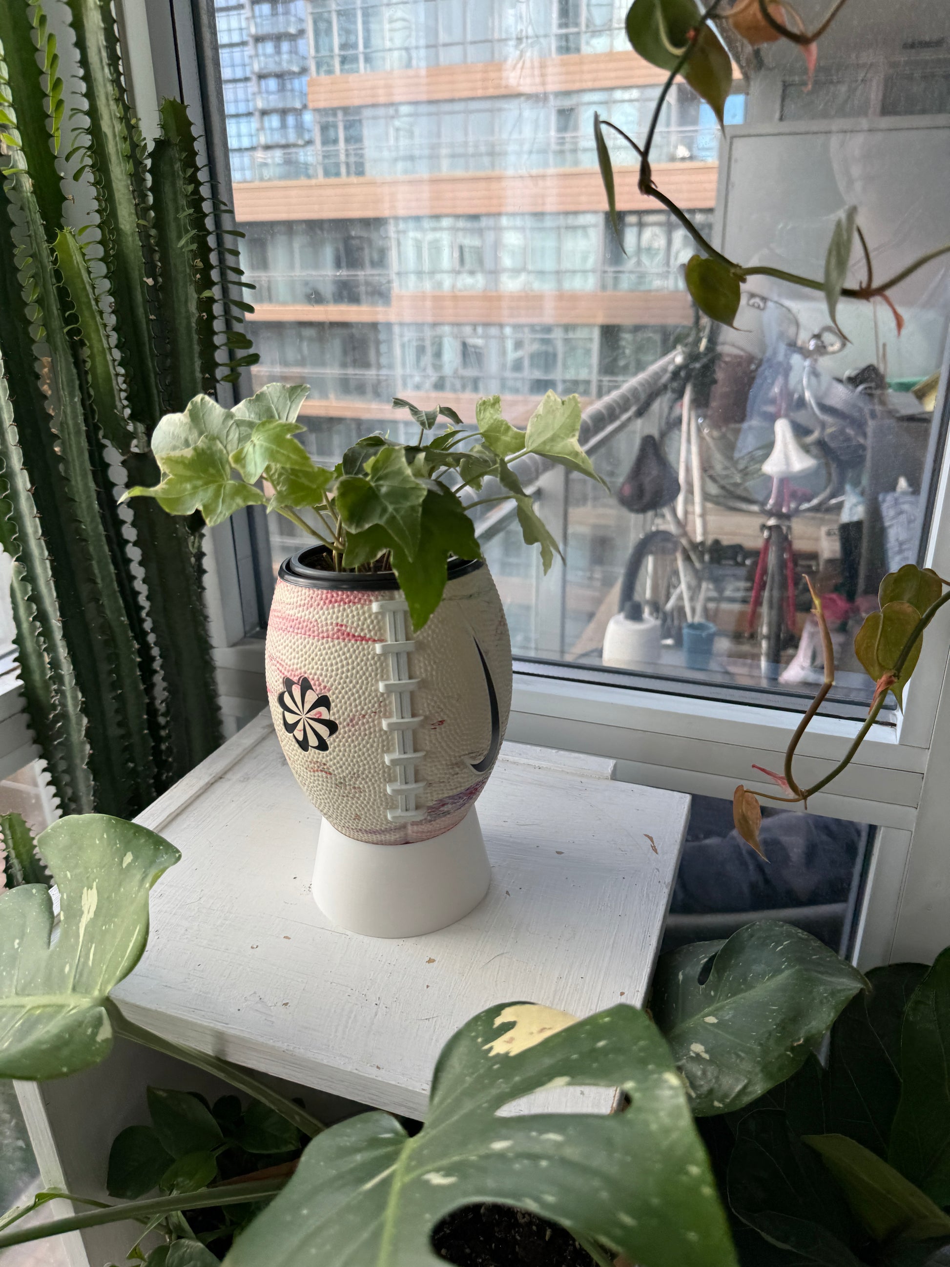 Nike Mini Football Planter (Pastel Graffiti)