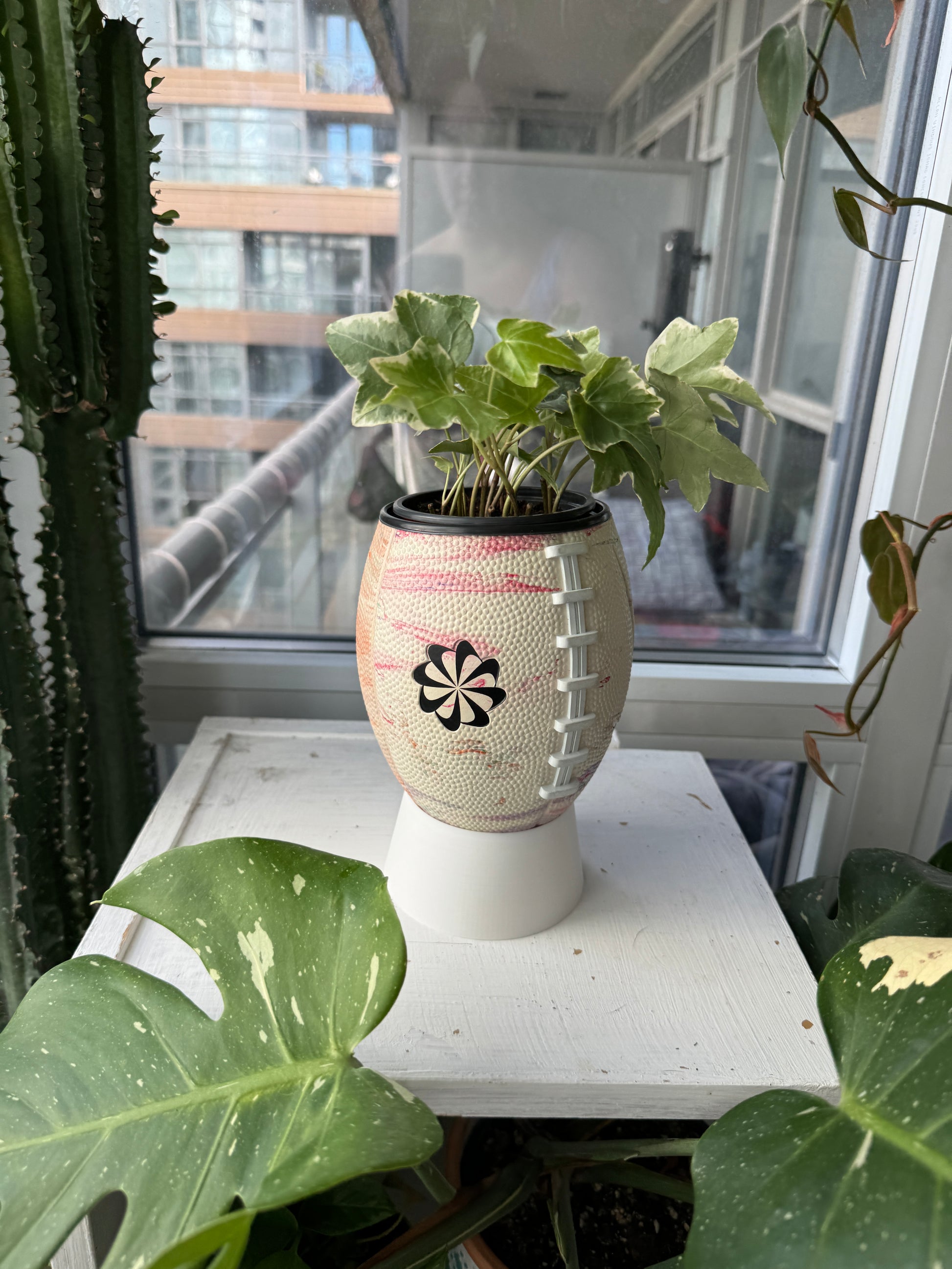 Nike Mini Football Planter (Pastel Graffiti)