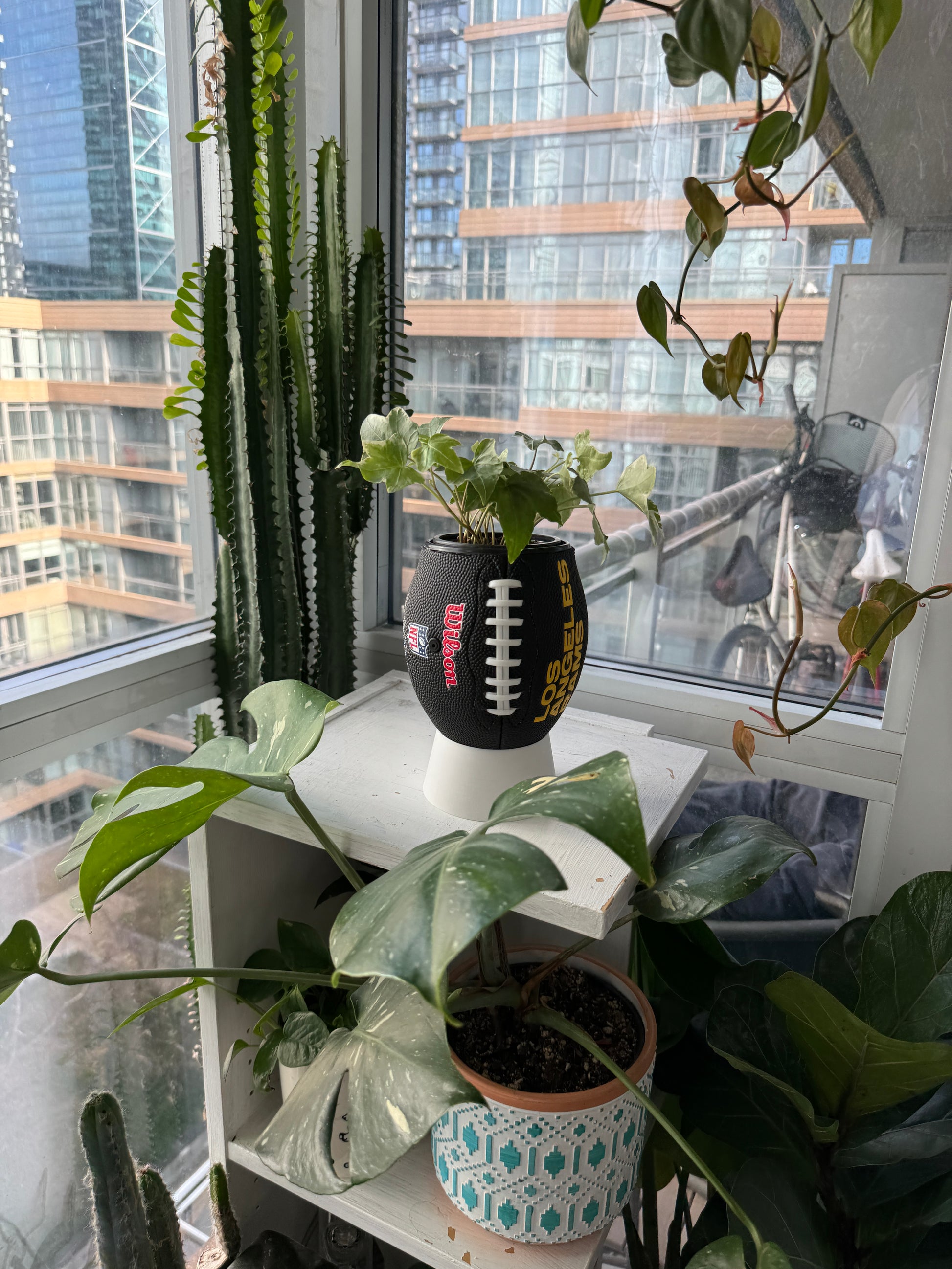 Mini Football Planter (Los Angeles Rams)