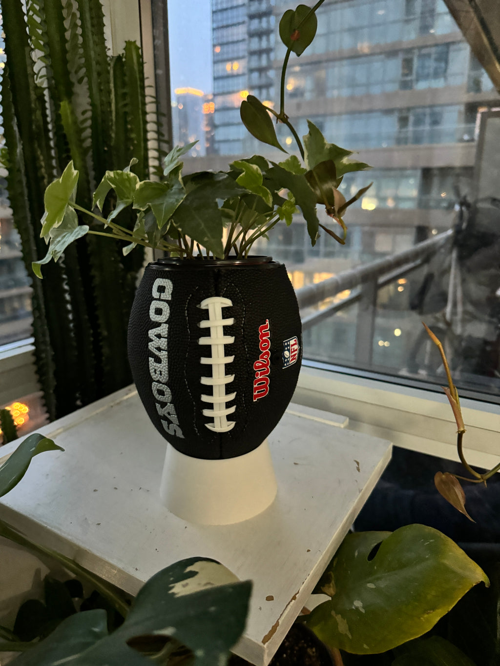 Mini Football Planter (Dallas Cowboys)