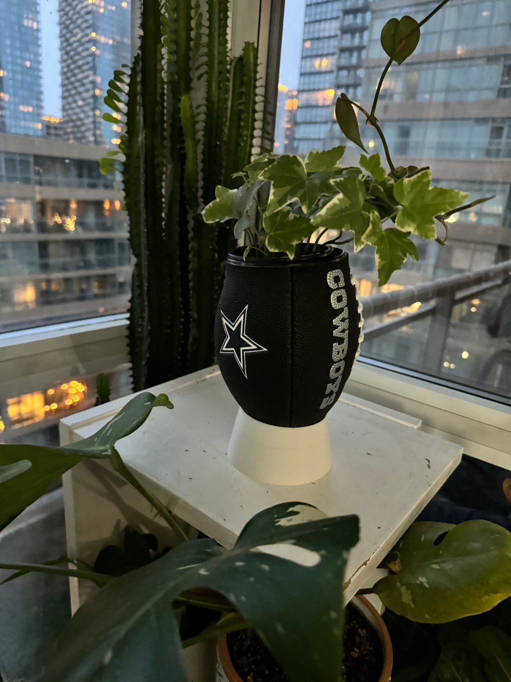Mini Football Planter (Dallas Cowboys)