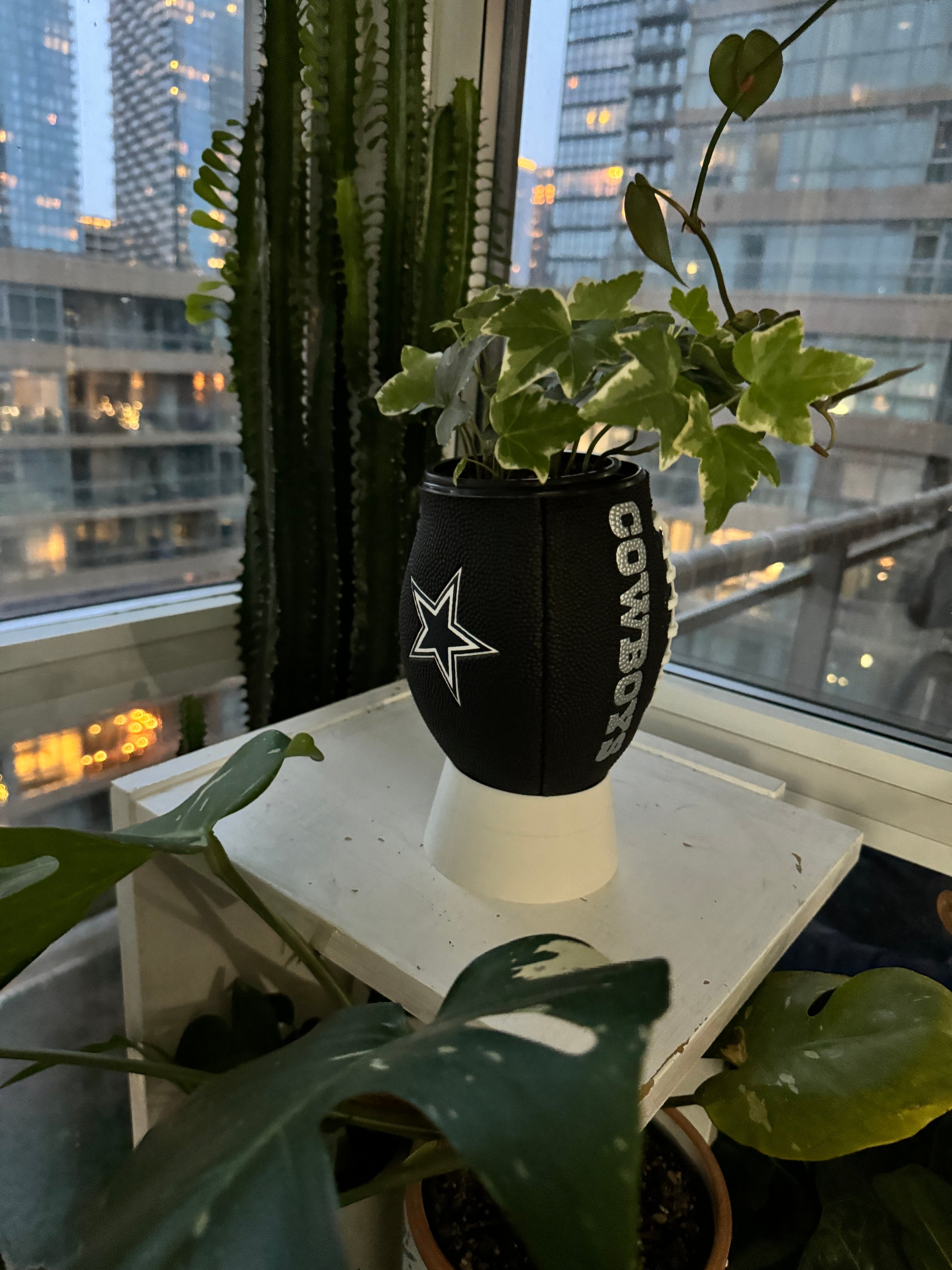 Mini Football Planter (Dallas Cowboys)