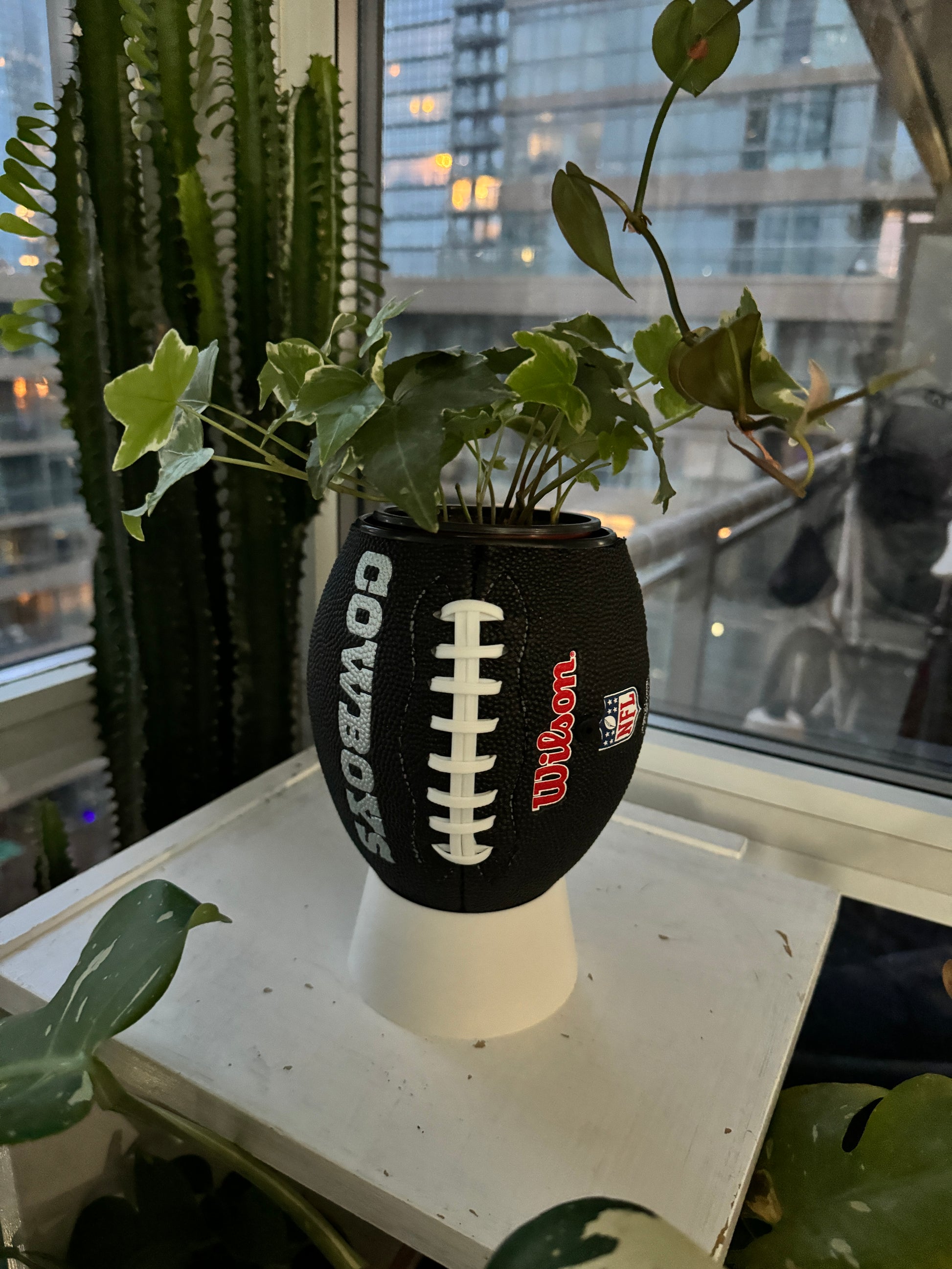 Mini Football Planter (Dallas Cowboys)