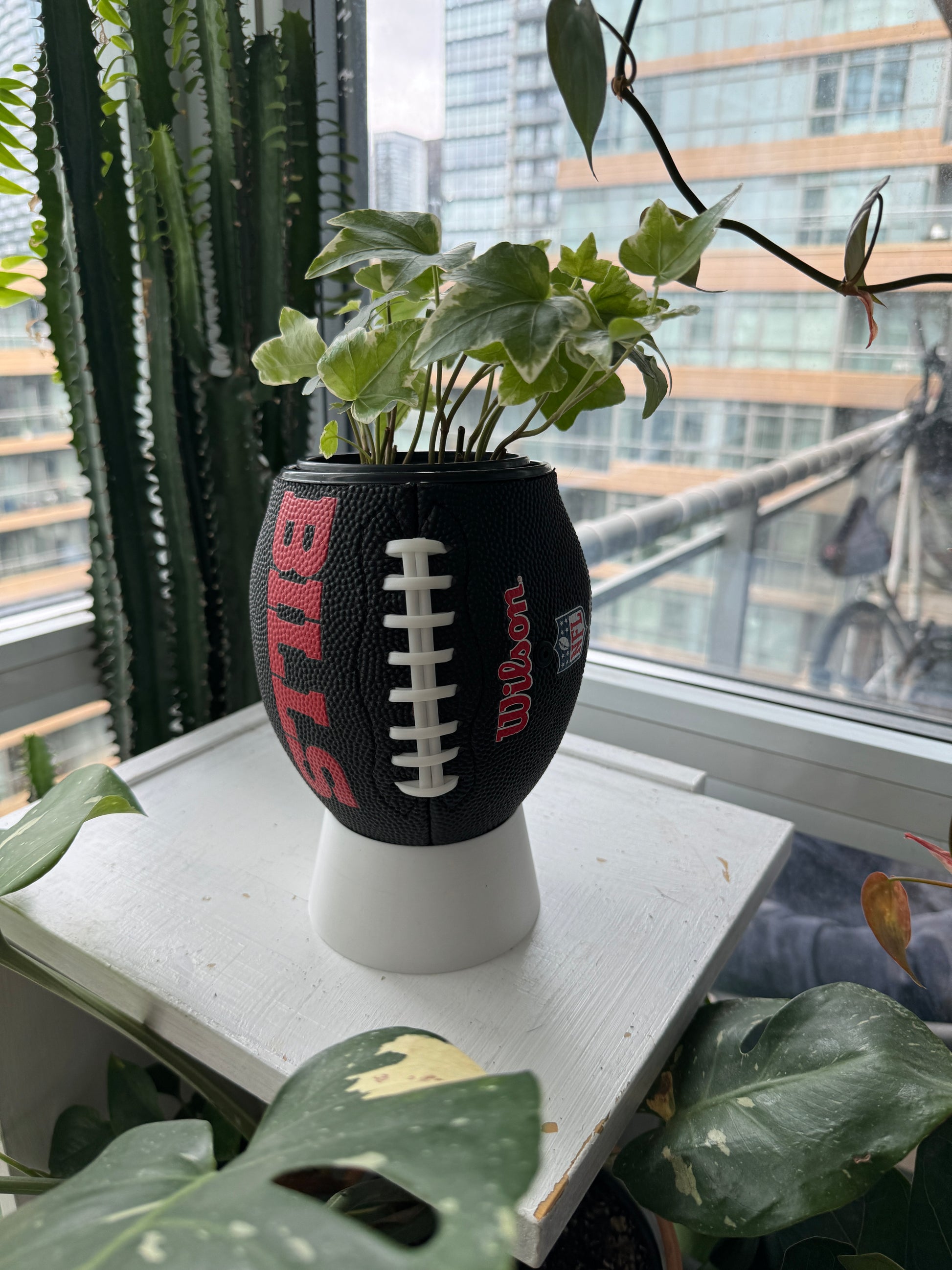 Mini Football Planter (Buffalo Bills)