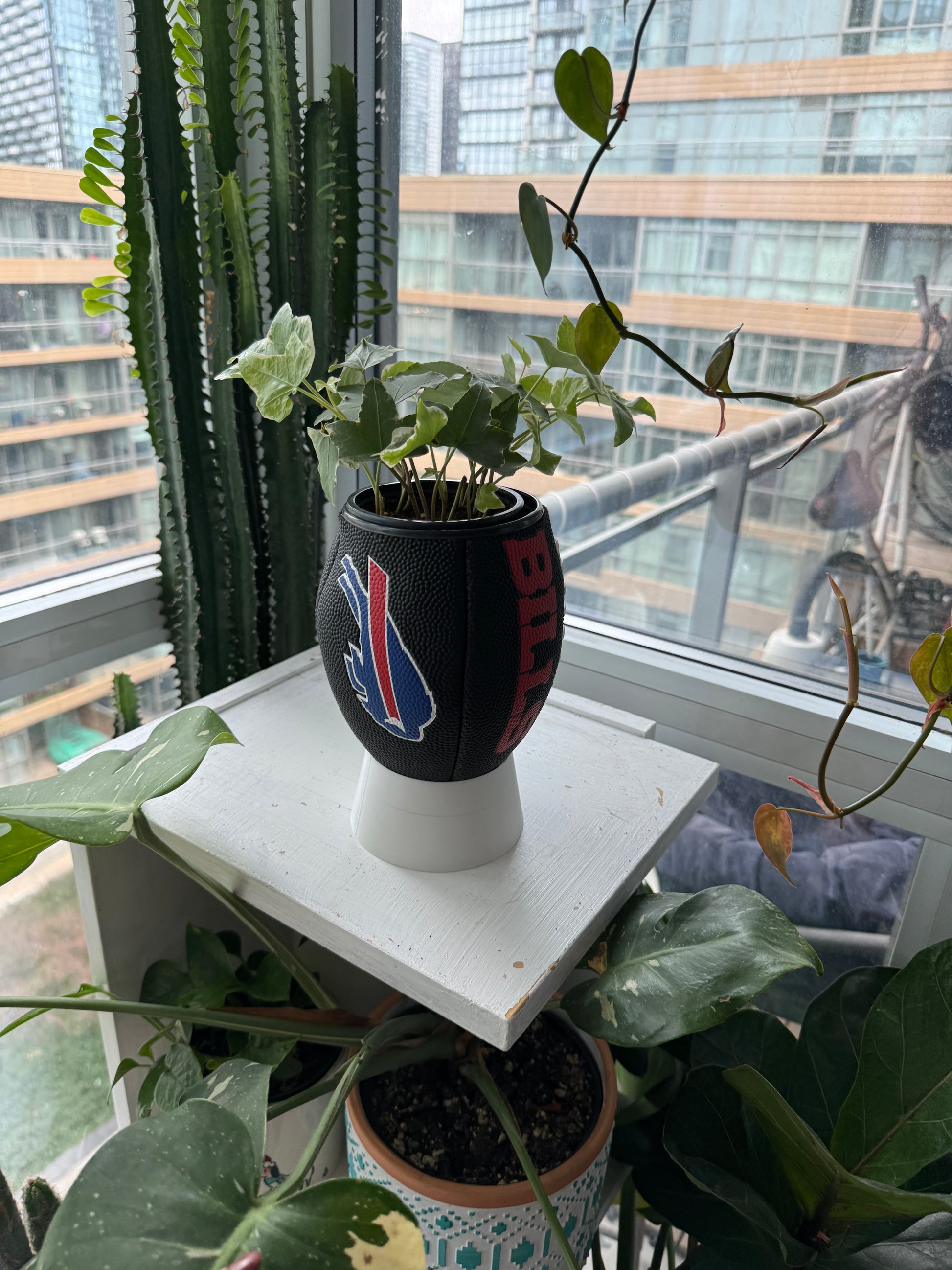 Mini Football Planter (Buffalo Bills)
