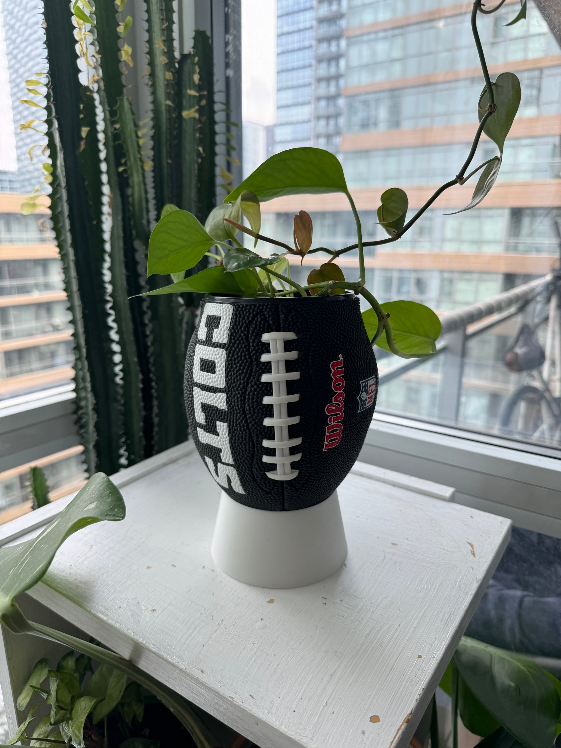 Mini Football Planter (Indianapolis Colts)