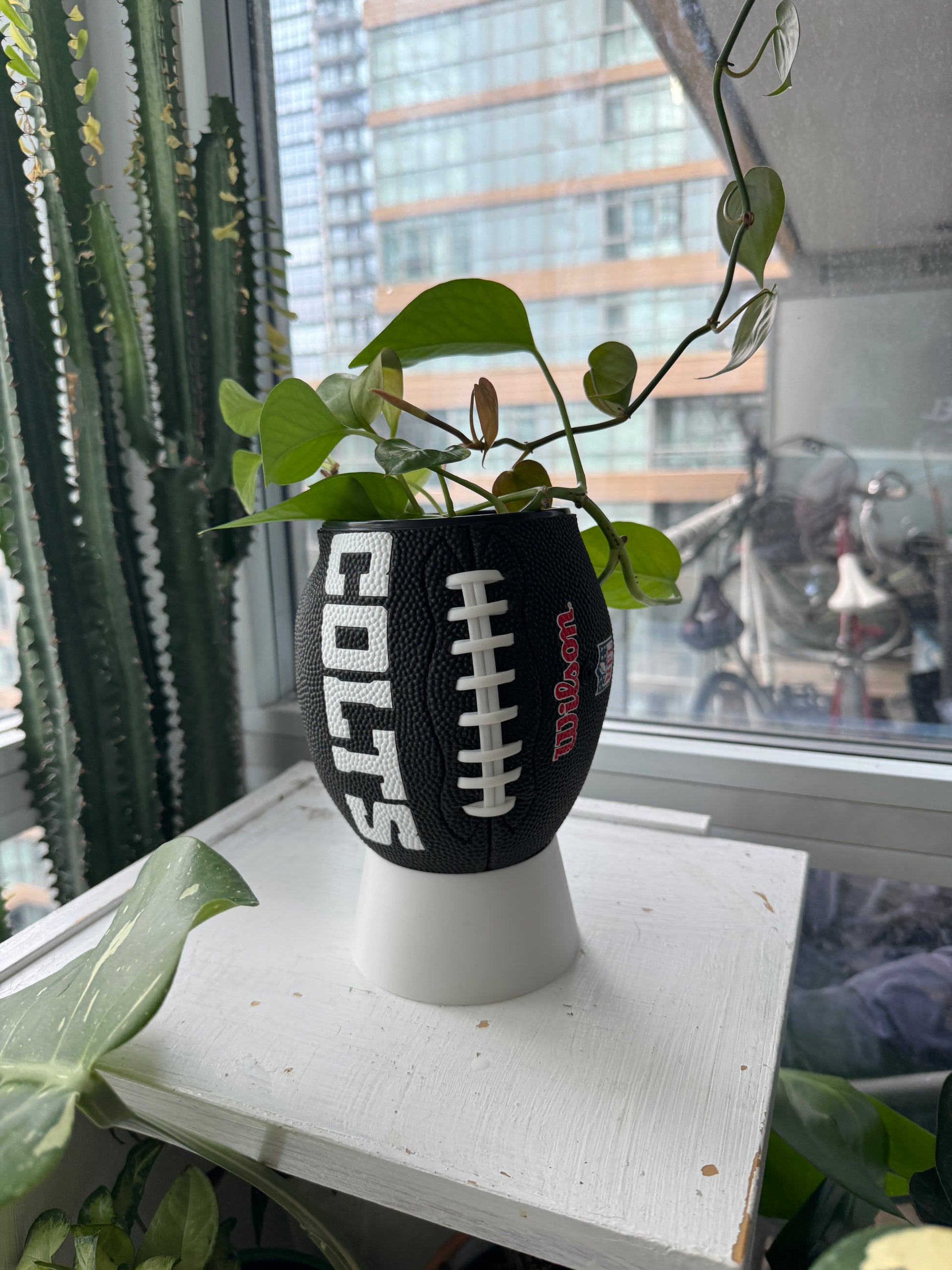 Mini Football Planter (Indianapolis Colts)