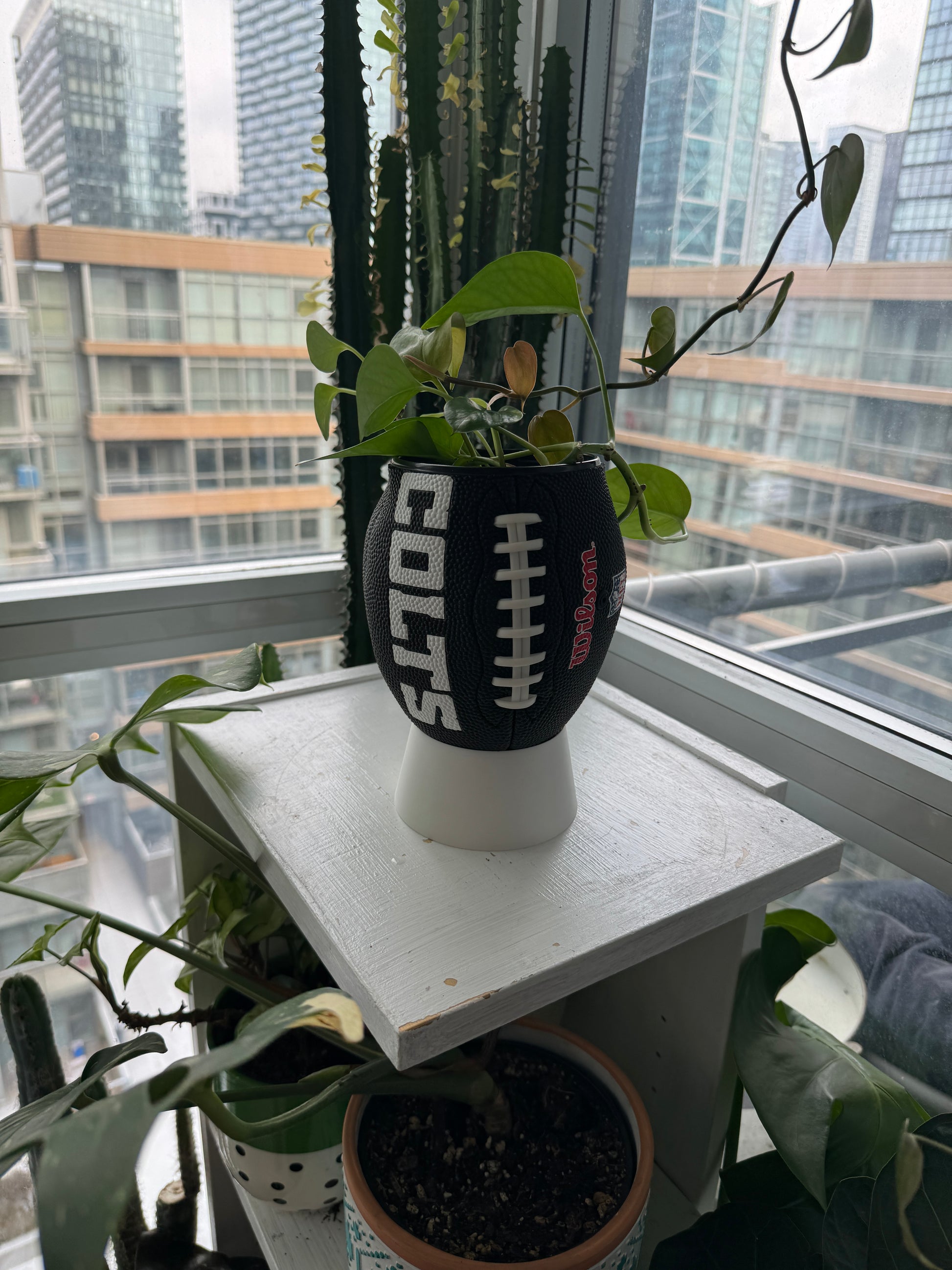 Mini Football Planter (Indianapolis Colts)