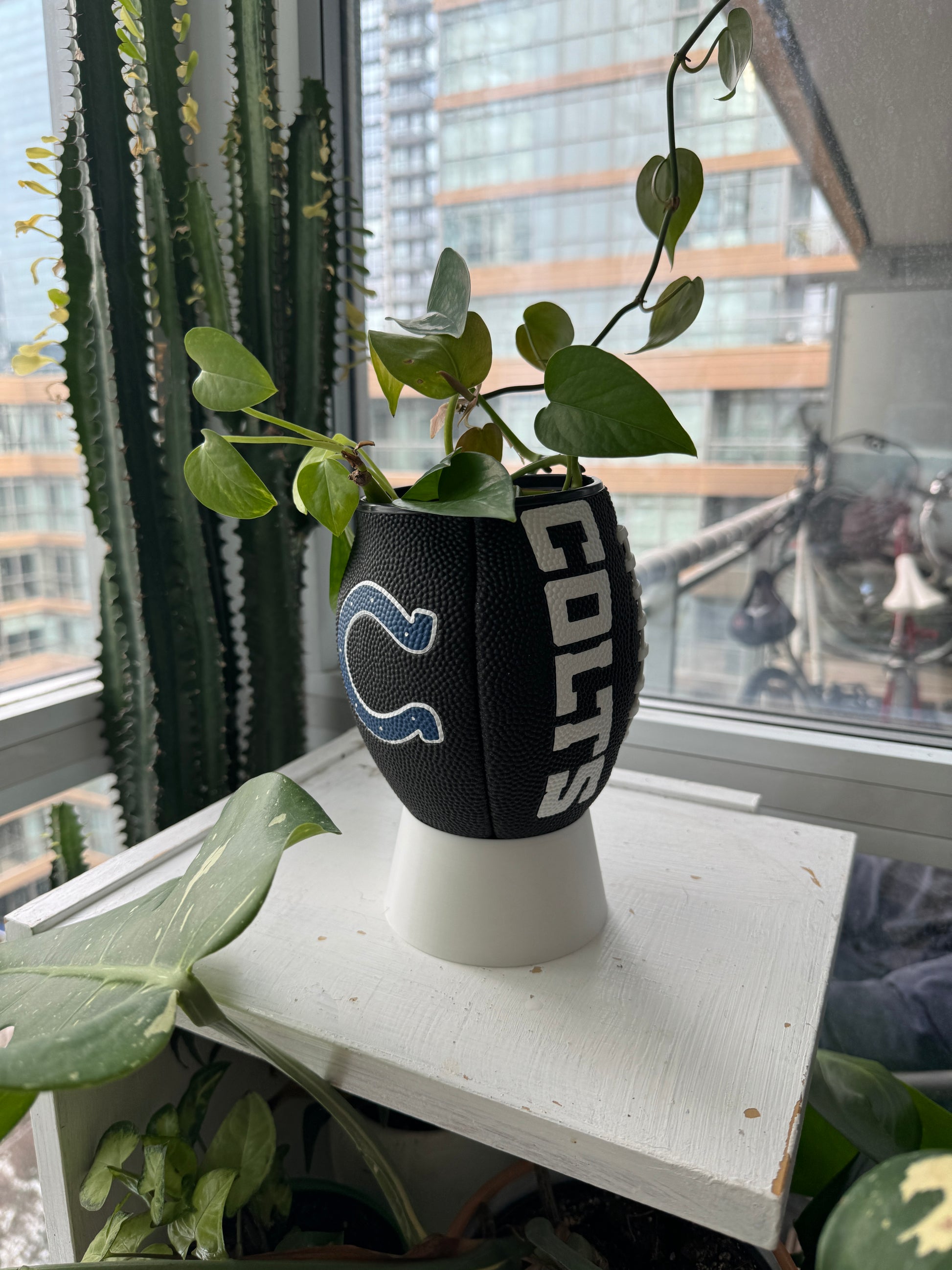 Mini Football Planter (Indianapolis Colts)
