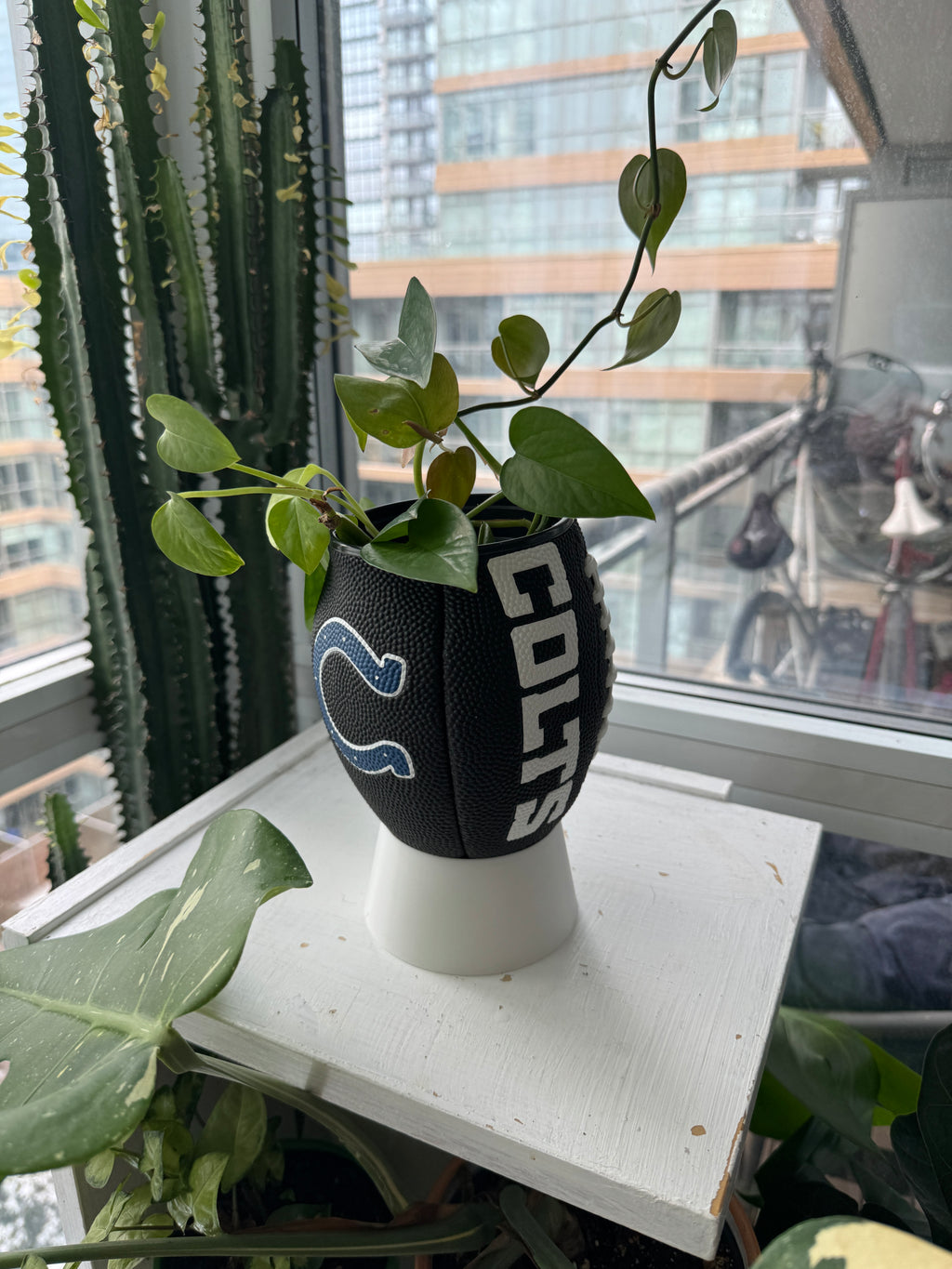 Mini Football Planter (Indianapolis Colts)