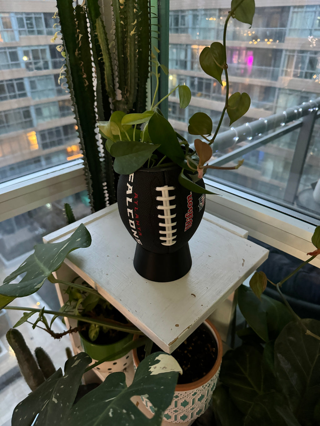 Mini Football Planter (Atlanta Falcons)
