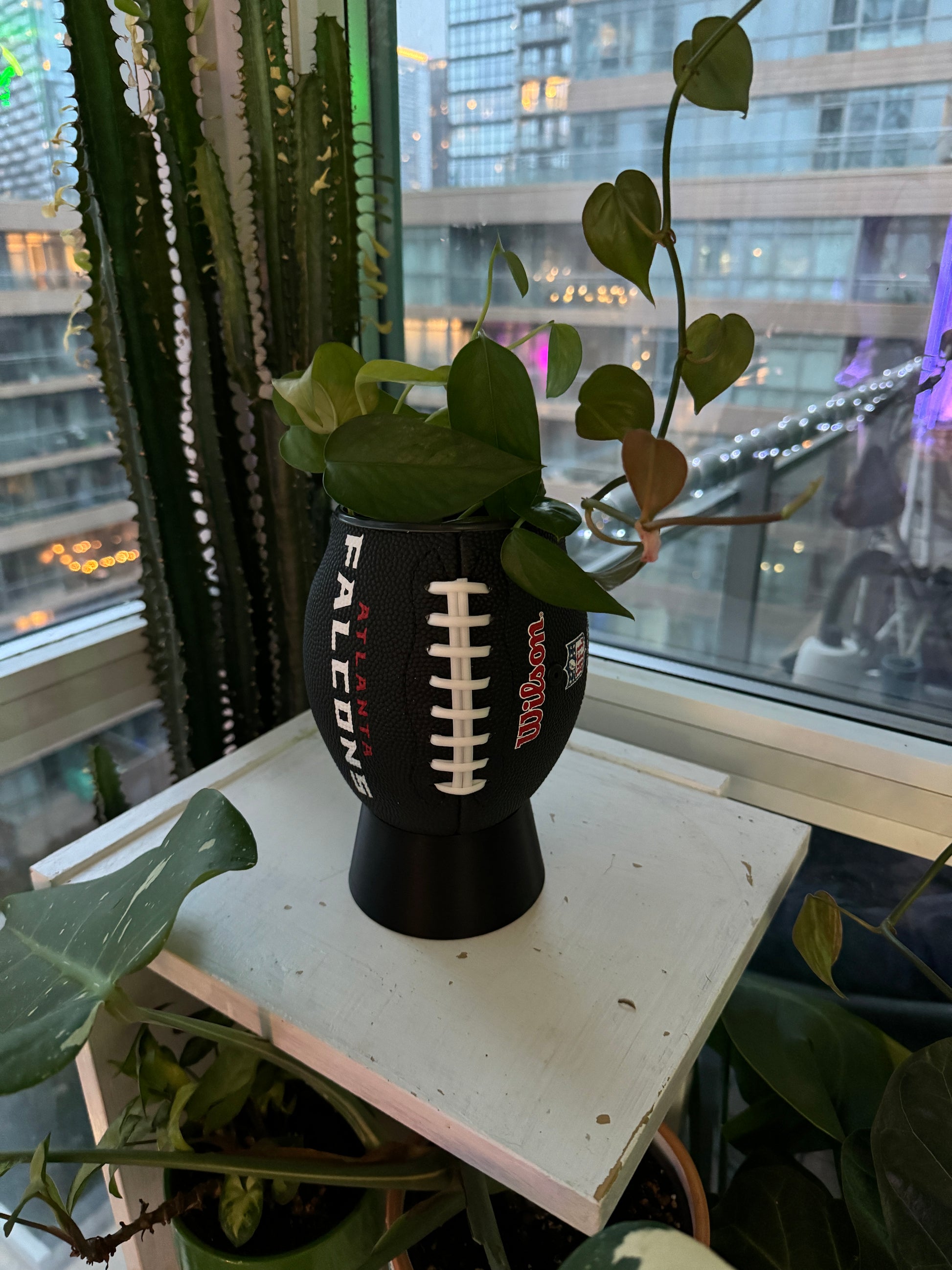 Mini Football Planter (Atlanta Falcons)