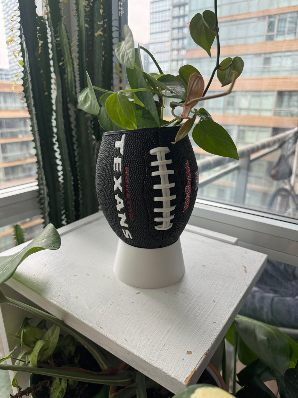 Mini Football Planter (Houston Texans)