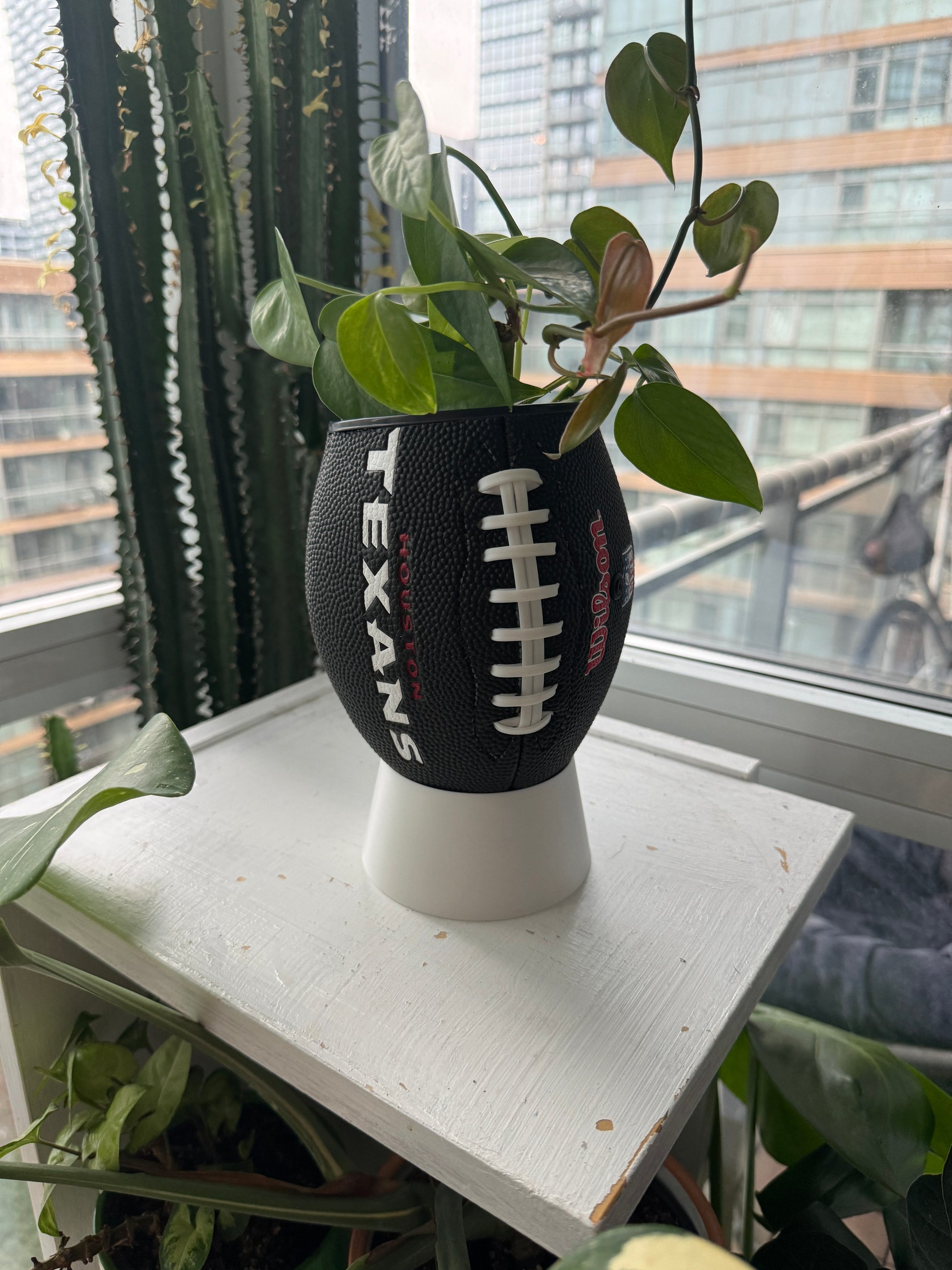 Mini Football Planter (Houston Texans)