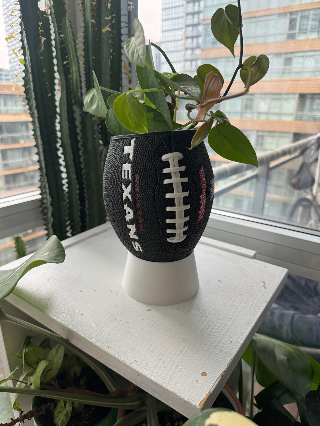 Mini Football Planter (Houston Texans)