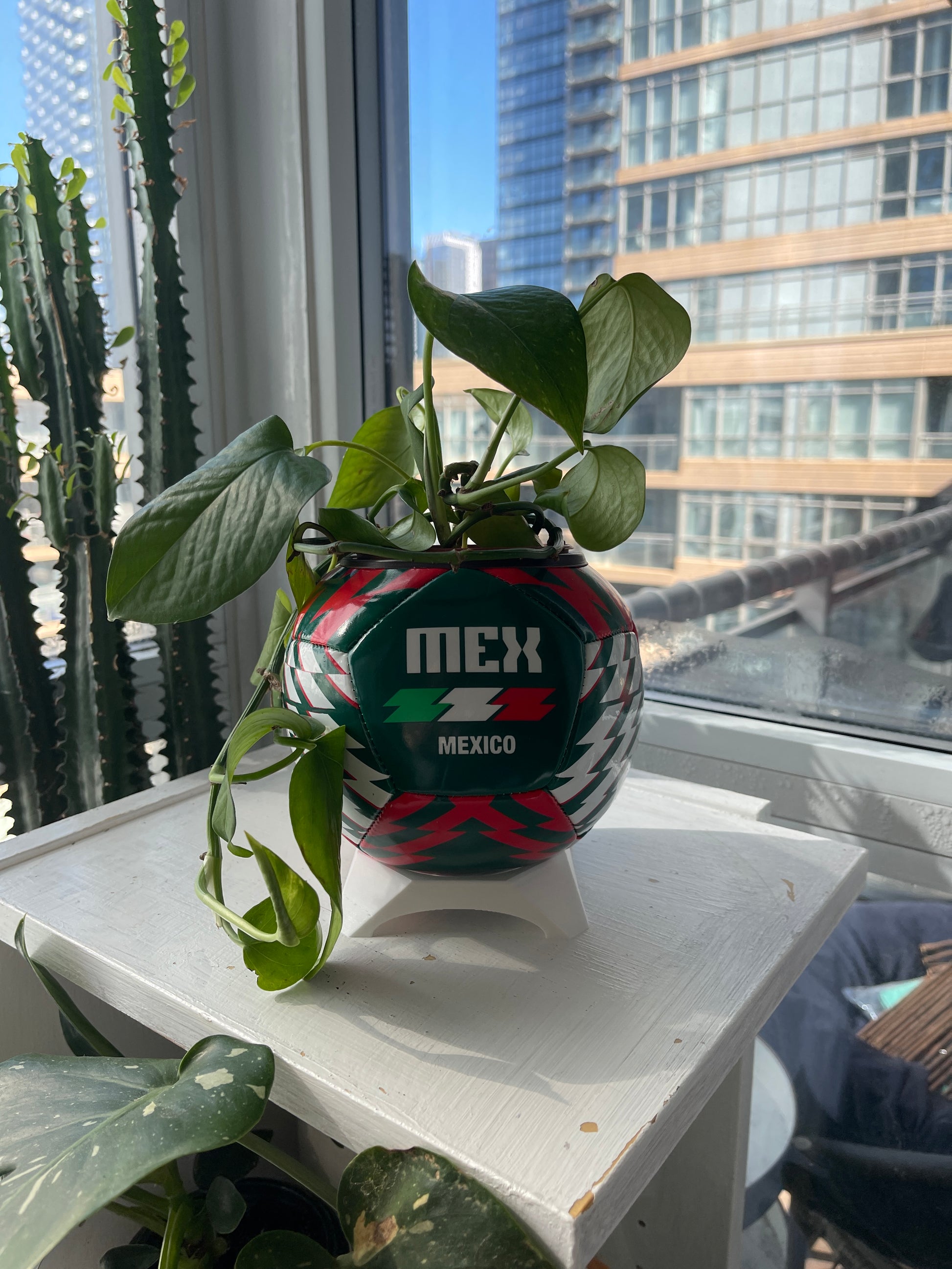 Mini Soccer Ball Planter (Mexico)