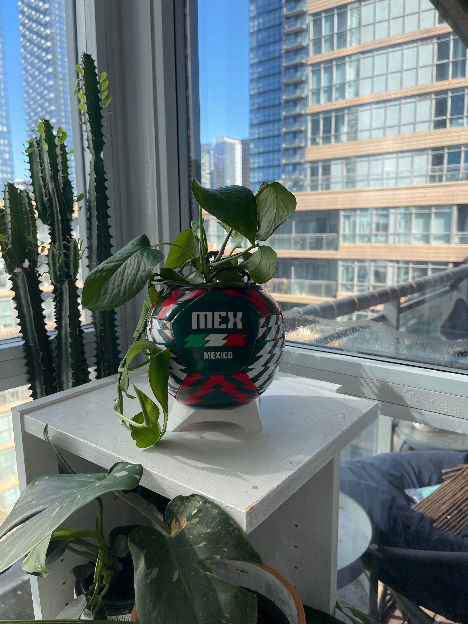 Mini Soccer Ball Planter (Mexico)