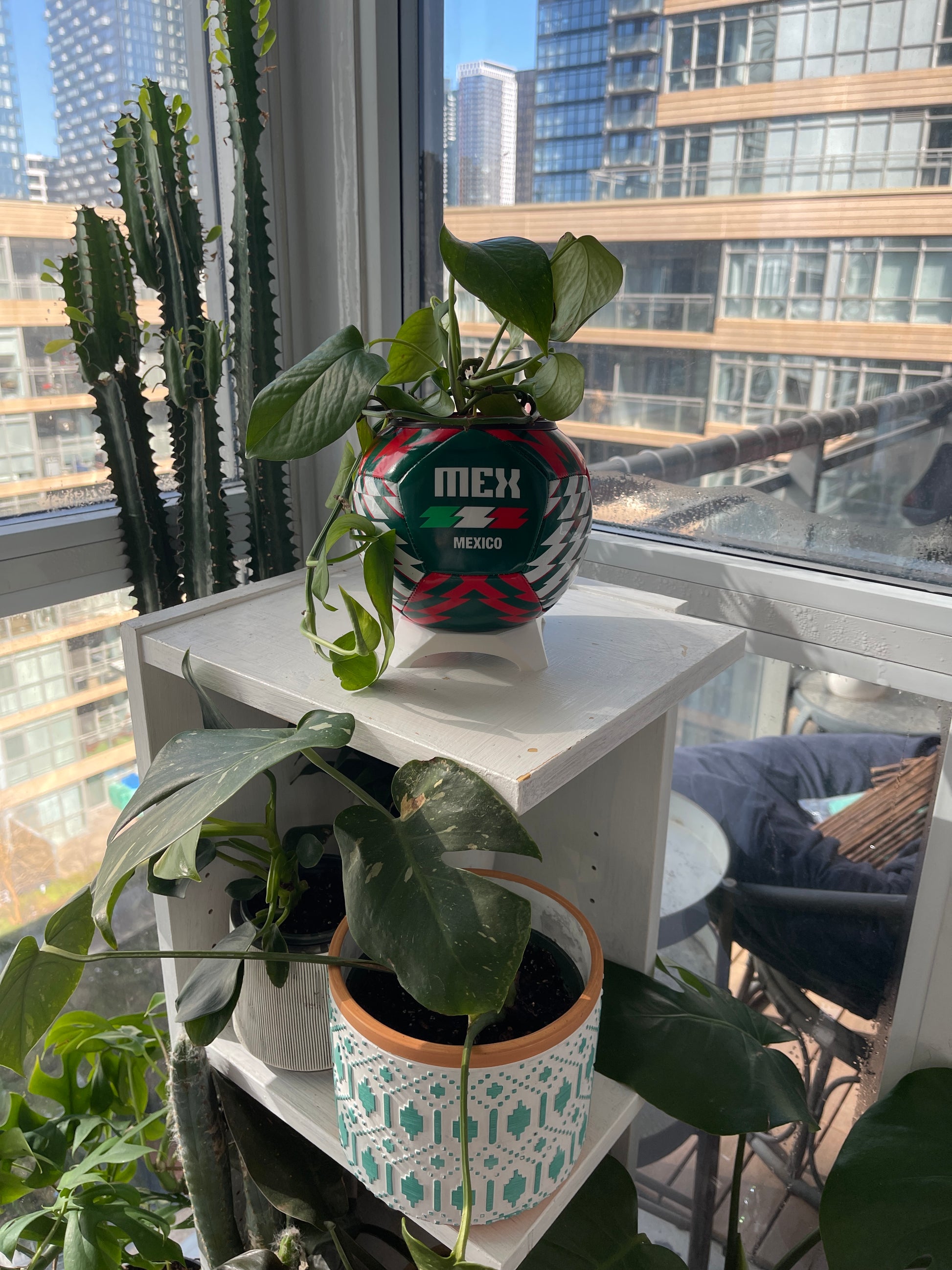 Mini Soccer Ball Planter (Mexico)