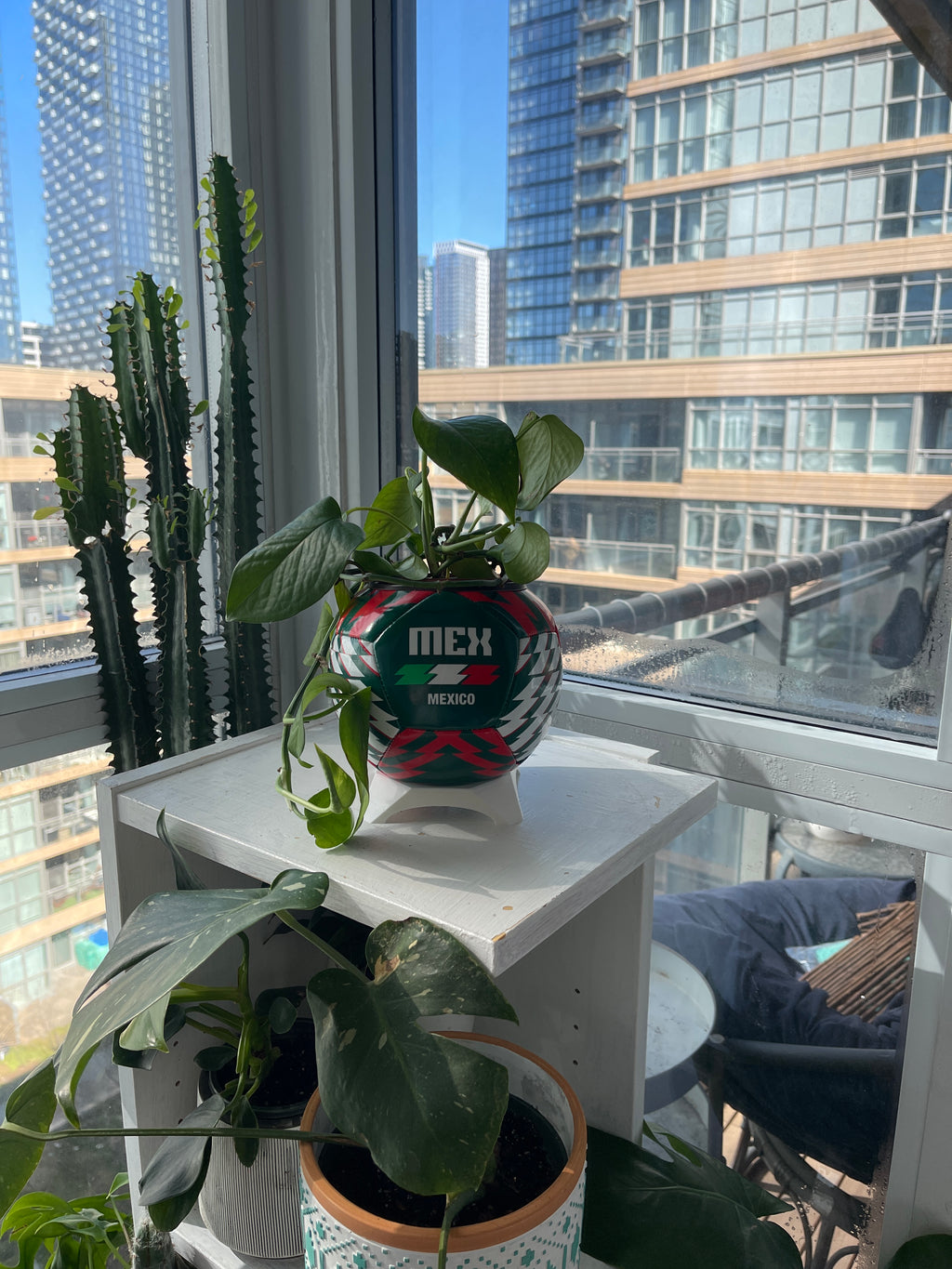 Mini Soccer Ball Planter (Mexico)