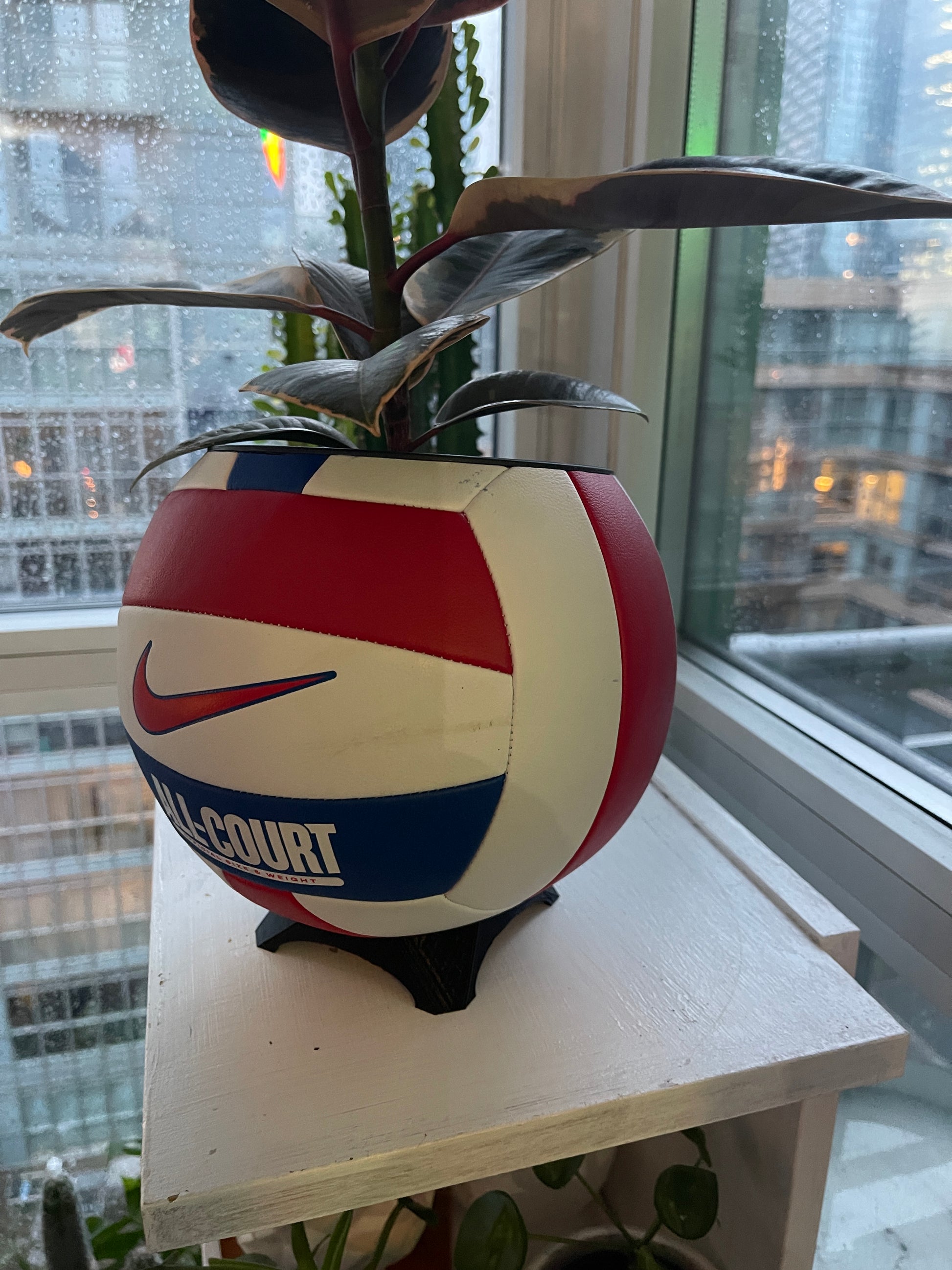 Nike Large Volleyball Planter (Red, White & Blue)